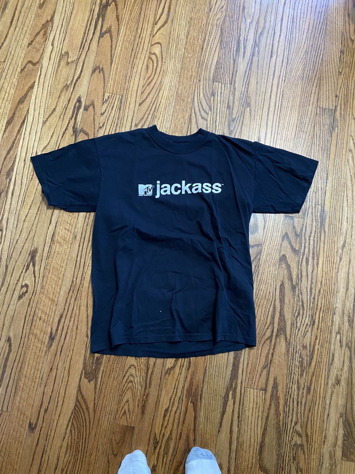 Gildan × Mtv × Vintage Vintage jackass t shirt Size US L / EU 52-54 / 3 - 1 Thumbnail