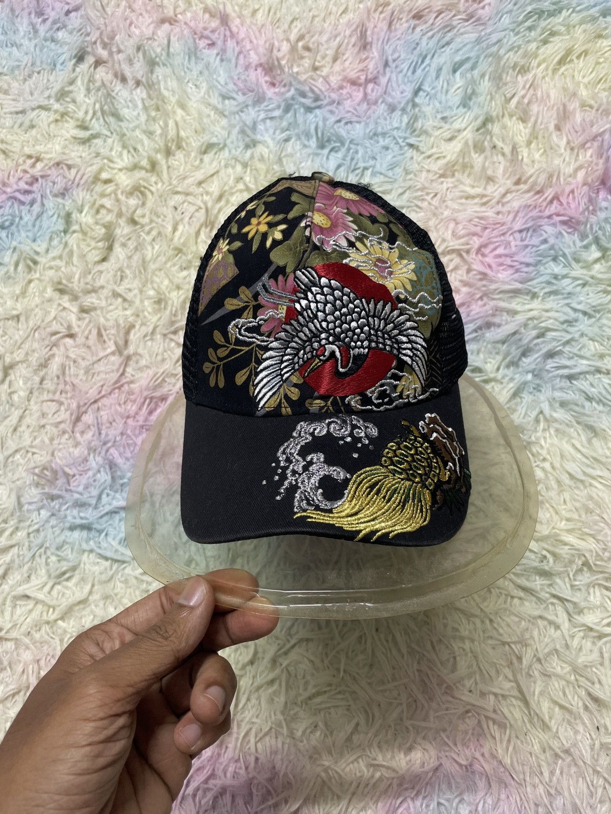 Japanese Brand Sukajan snapback hat Size ONE SIZE - 1 Thumbnail