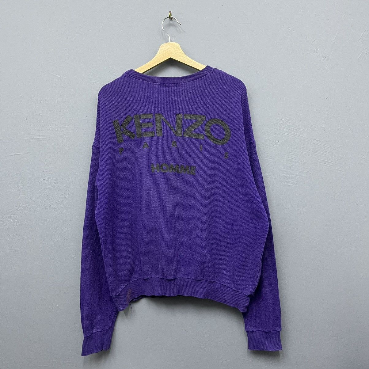 Kenzo Kenzo Paris Homme Pleated Sweatshirt Made in Japan Size US L / EU 52-54 / 3 - 1 Thumbnail