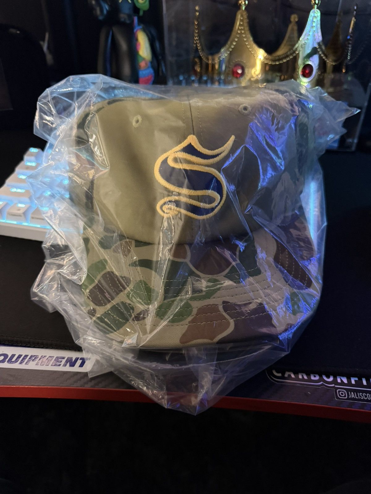Supreme Supreme s mesh back 6 panel Size ONE SIZE - 1 Thumbnail