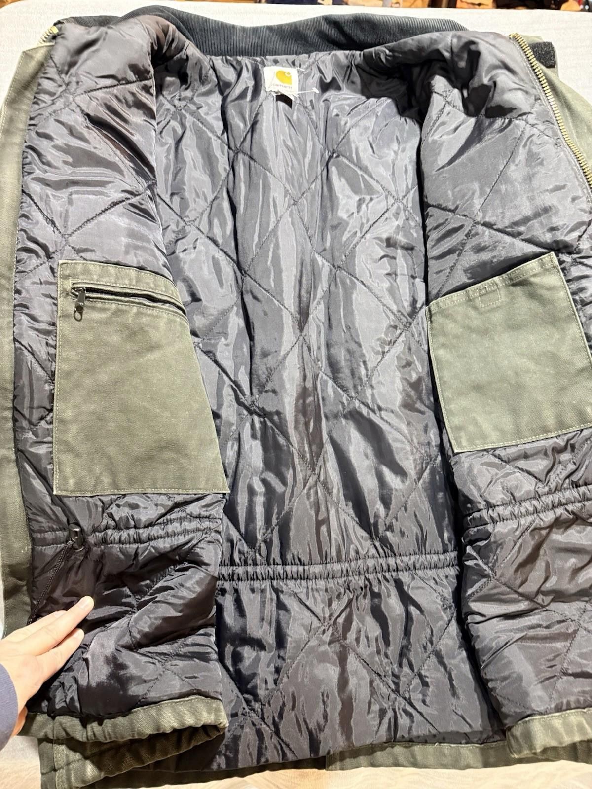 Carhartt Carhartt Arctic Jacket Quilt Lined Sz 2xl C26 MOS Moss Green Size US XXL / EU 58 / 5 - 7 Thumbnail