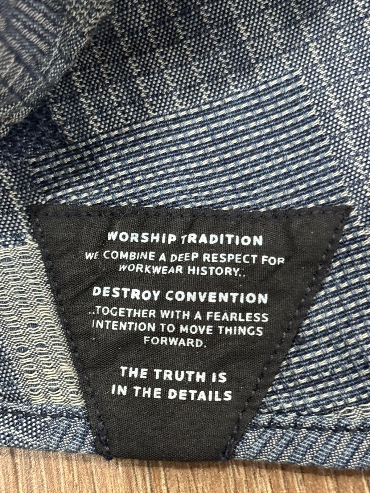 DENHAM DENHAM denim patchwork shirt Size US L / EU 52-54 / 3 - 8 Thumbnail