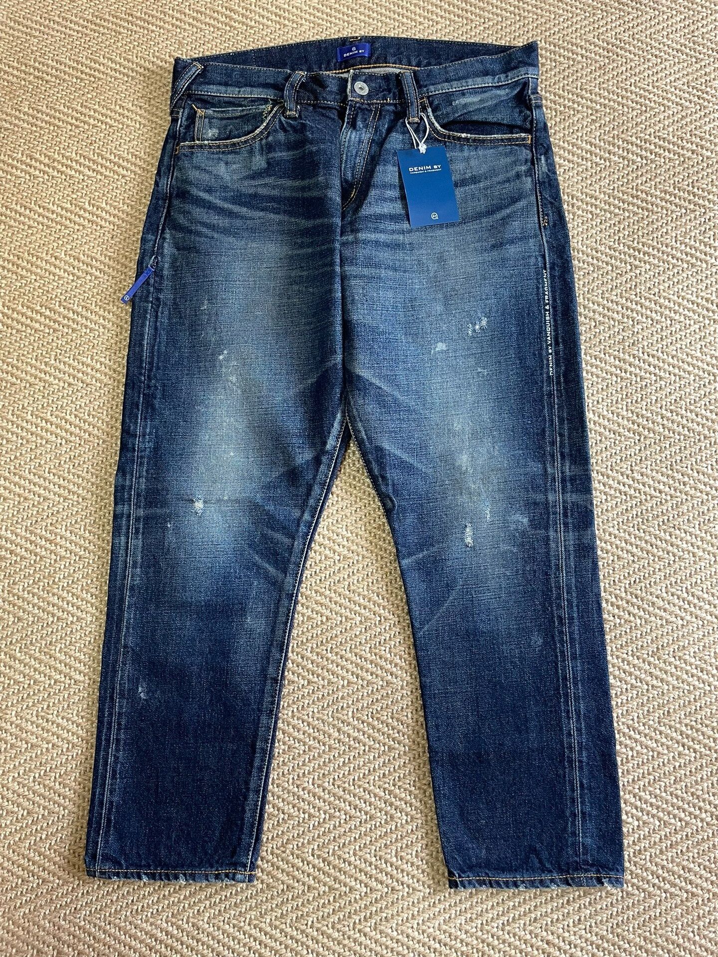 Fragment Design denim by vanquish & fragment cropped jeans Size US 30 / EU 46 - 1 Thumbnail