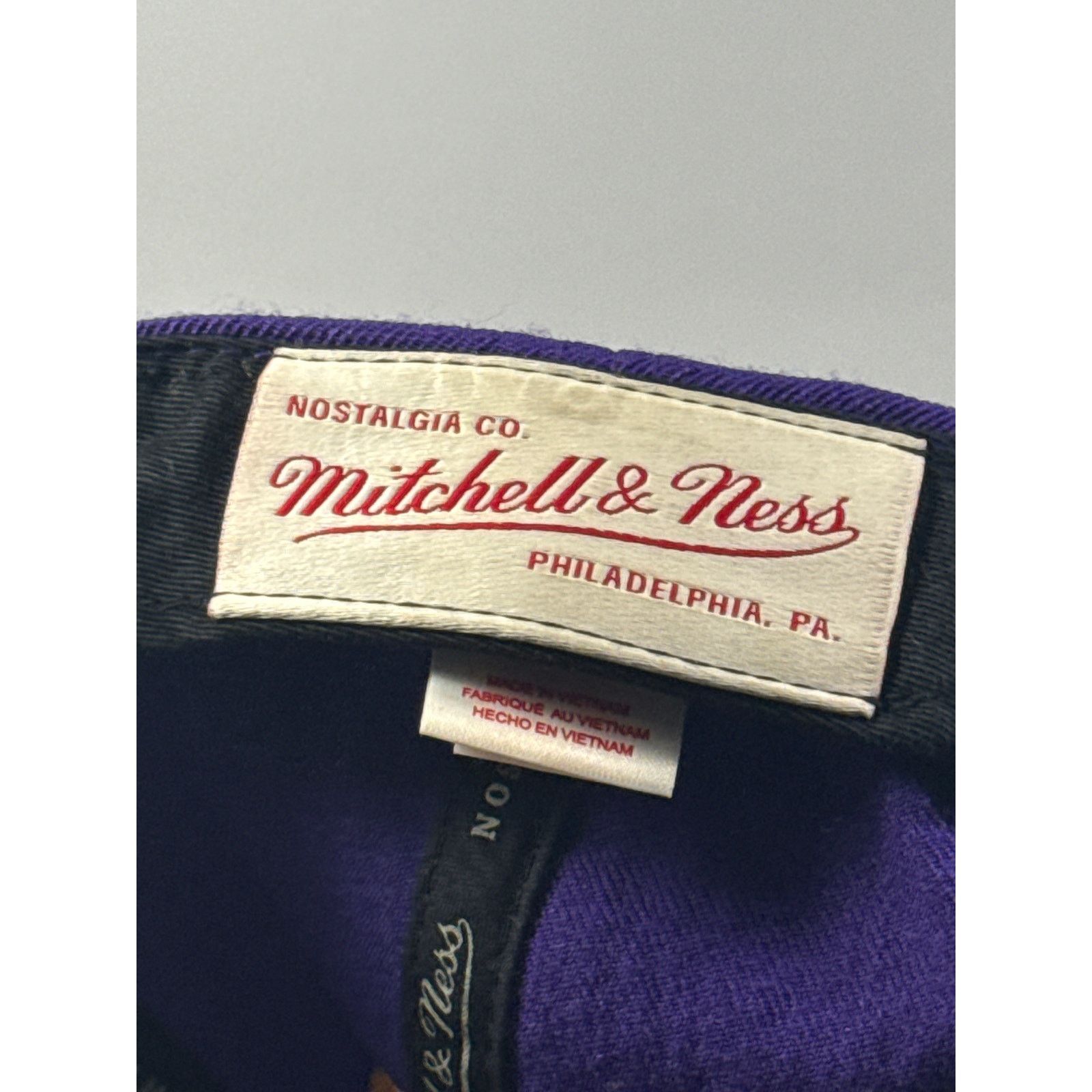 Mitchell & Ness Mitchell & Ness Hardwood Classics LA Lakers Snapback Hat Size ONE SIZE - 8 Thumbnail