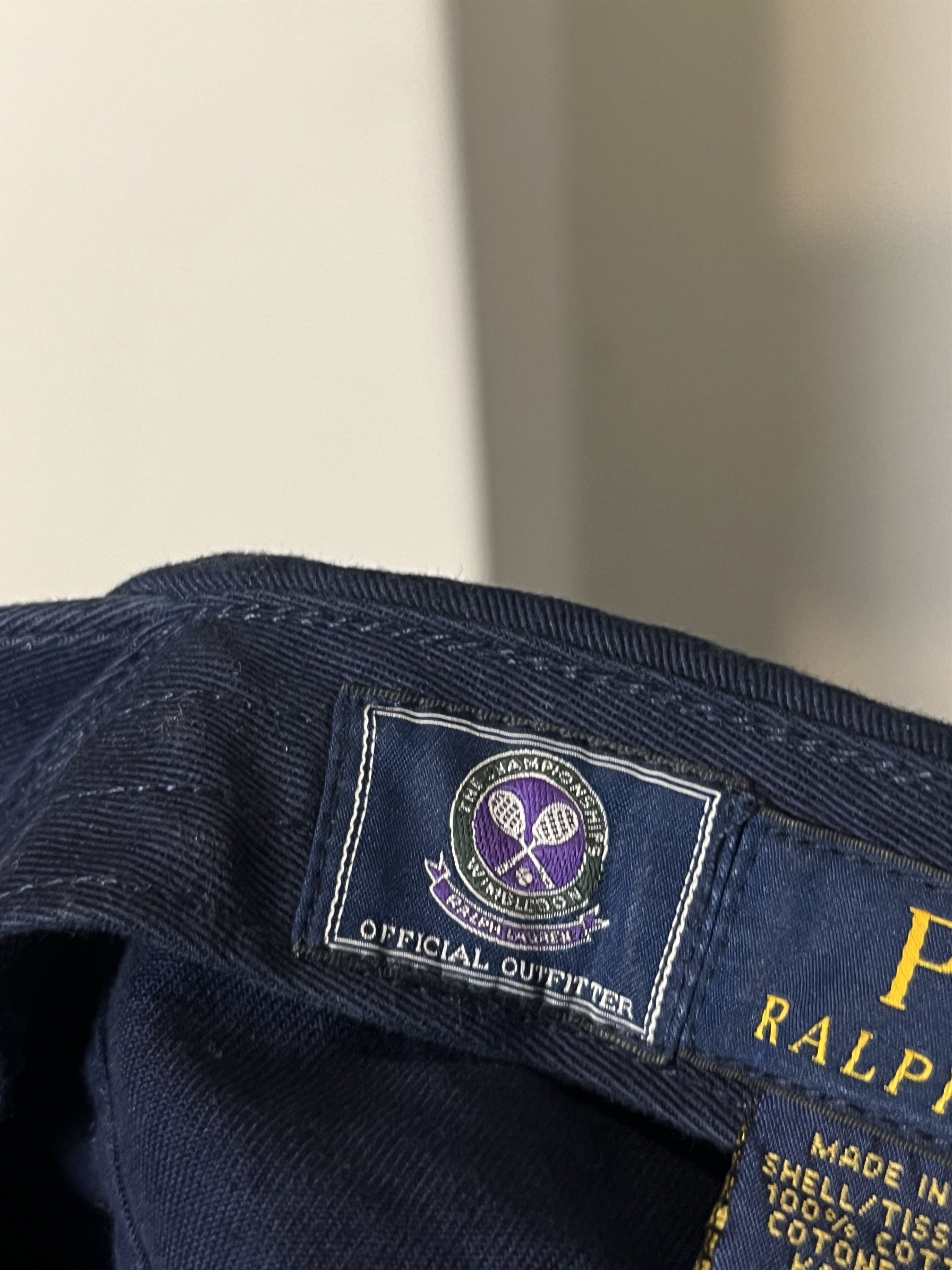 Polo Ralph Lauren × Vintage Polo Ralph Lauren 2015 Wimbledon Cap Hat Size ONE SIZE - 5 Thumbnail