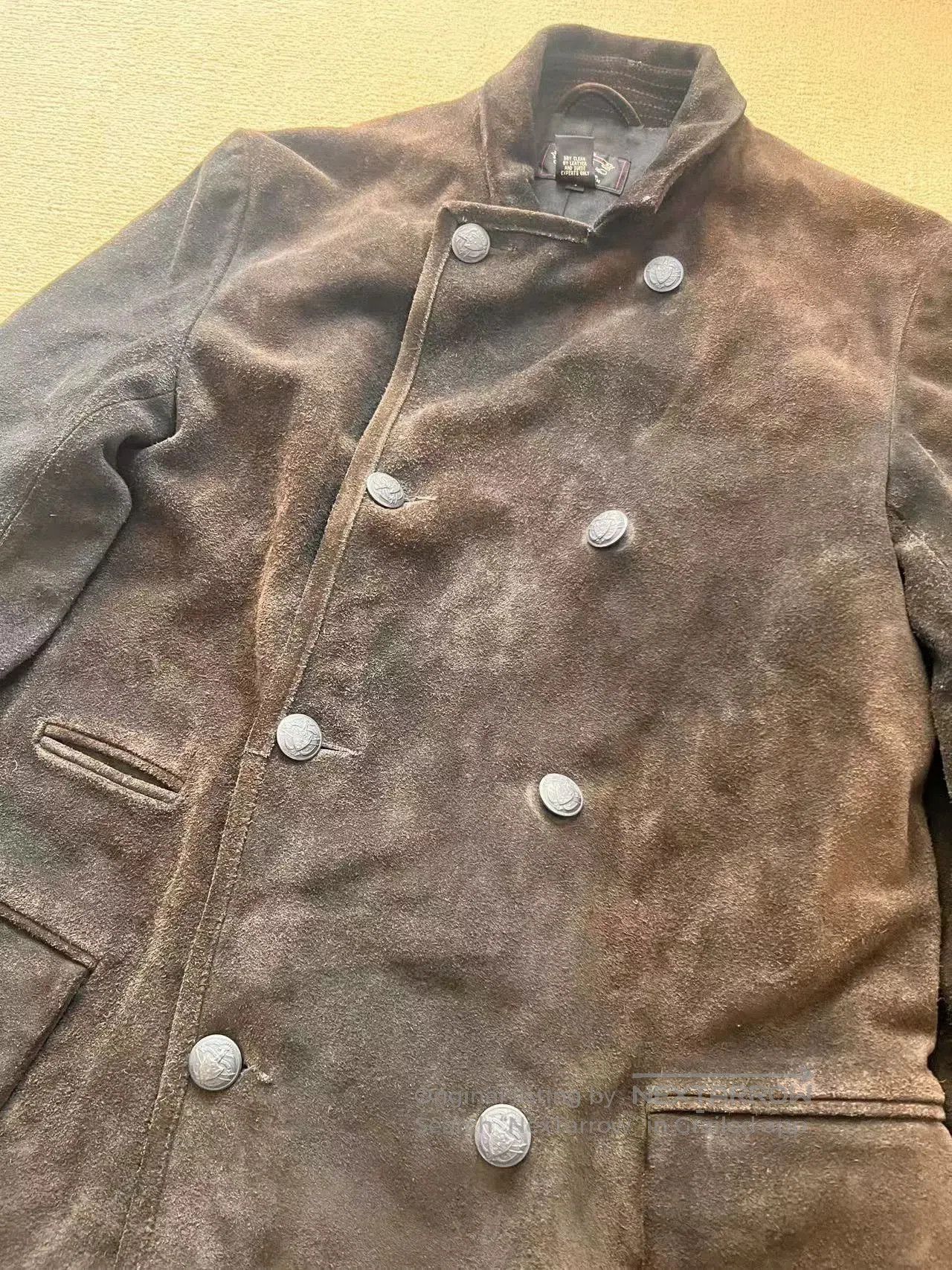 RRL Ralph Lauren RRL Double RL Suede Leather Coat. Size US S / EU 44-46 / 1 - 2 Thumbnail