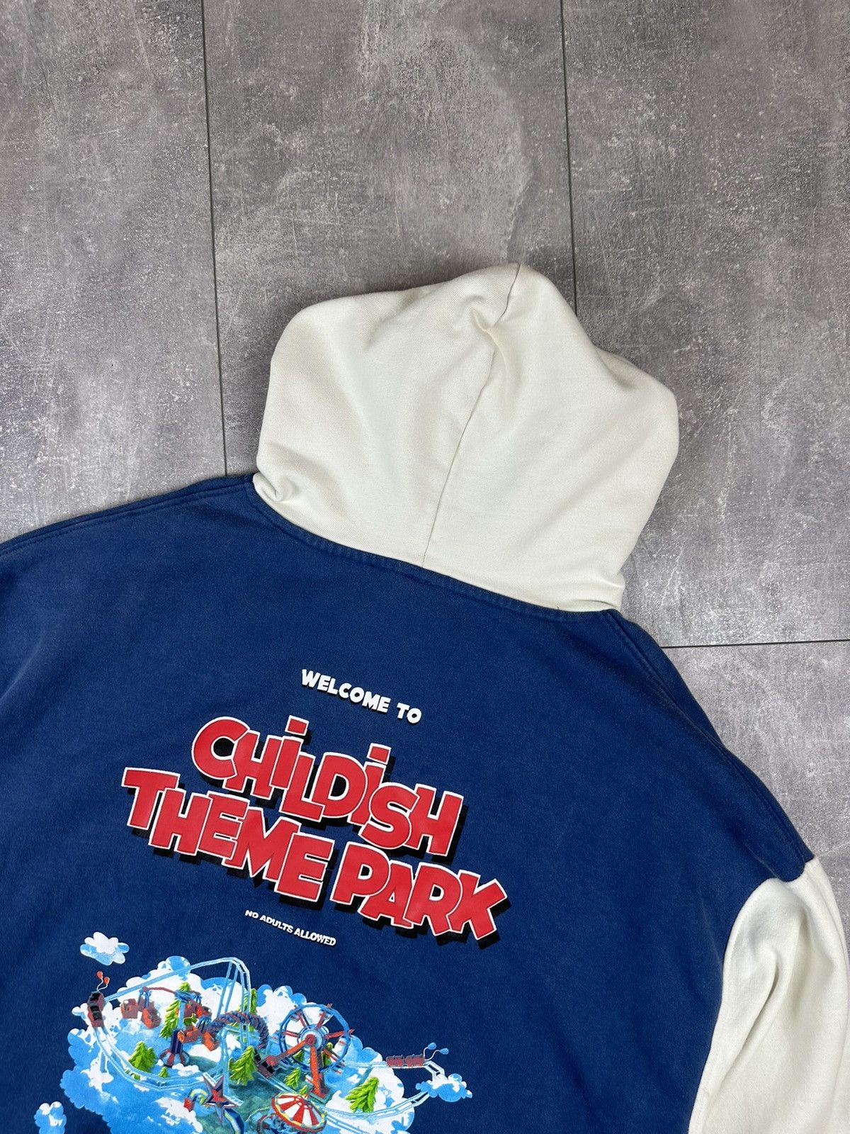 CHILDS Childish Theme Park Vintage Baggy Hoodie Size US XL / EU 56 / 4 - 11 Thumbnail