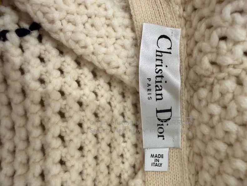 Dior Dior Graffiti wool cardigan coat Size S / US 4 / IT 40 - 3 Thumbnail
