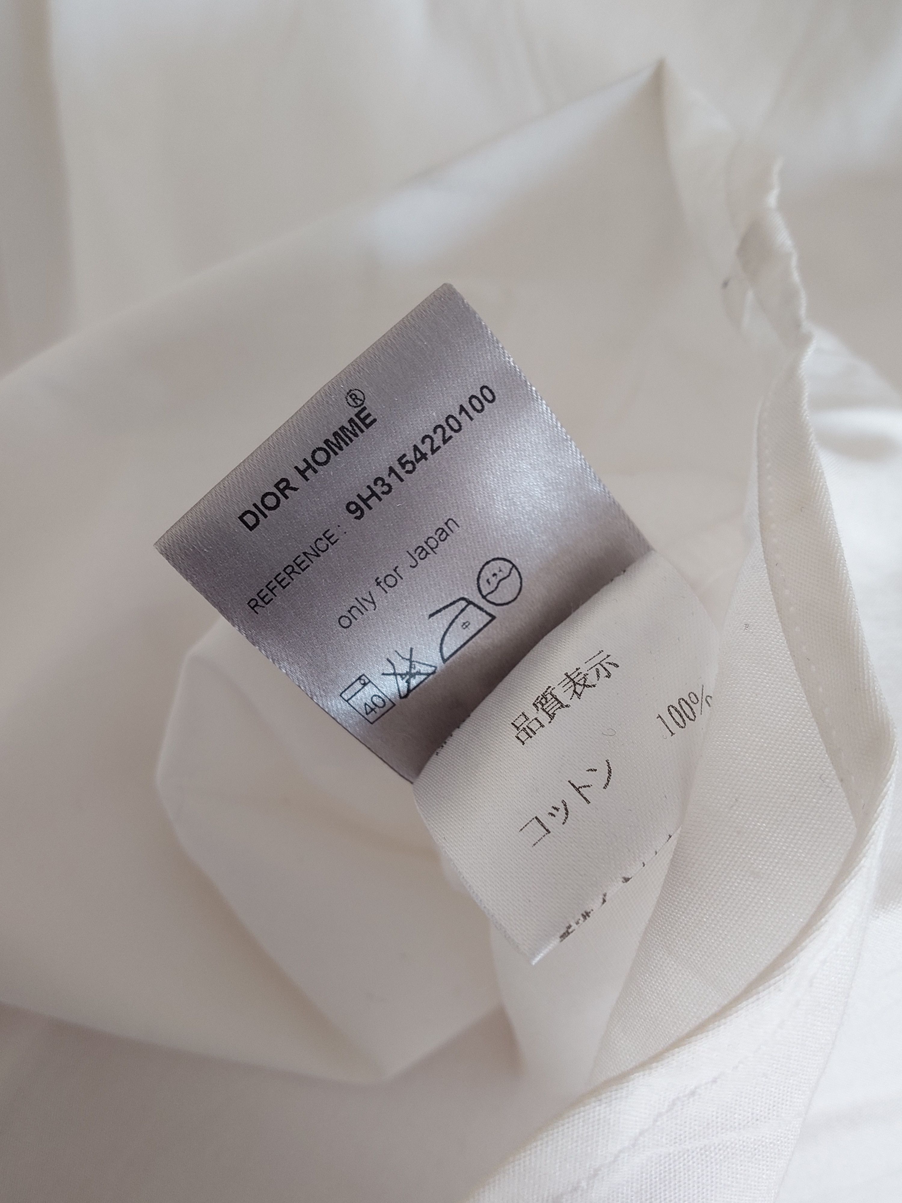 Dior Dior HOMME AW09 Funnel Shirt Size US XS / EU 42 / 0 - 5 Thumbnail
