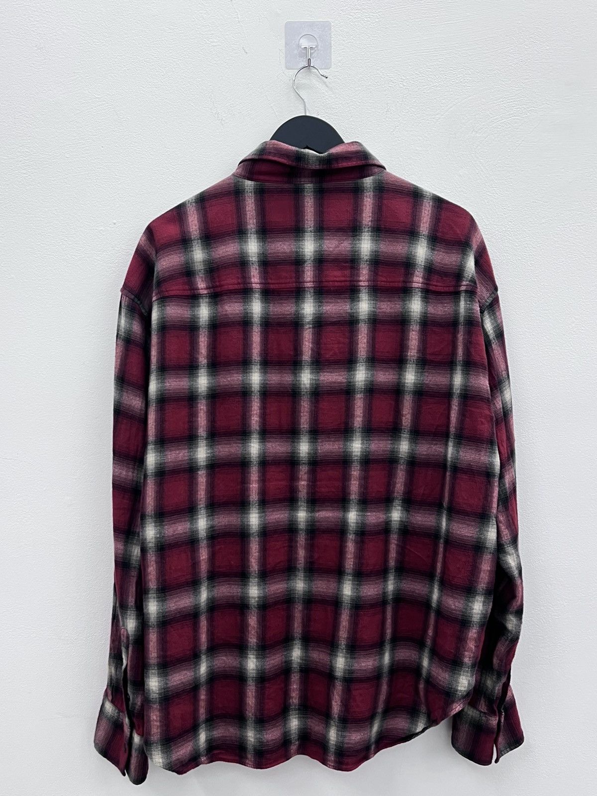 Cactus Plant Flea Market Cactus Plant Flea Market Double Vision Check Red Flannel Size US M / EU 48-50 / 2 - 2 Thumbnail