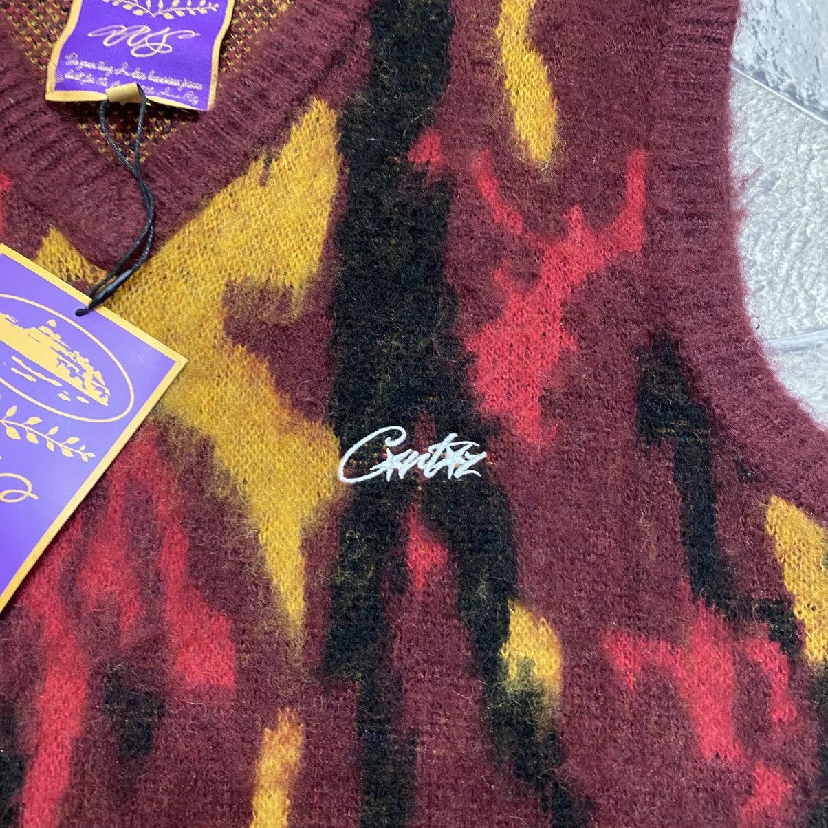 Corteiz Corteiz Mohair Blend Camo Light Knit Vest Sweater Size US S / EU 44-46 / 1 - 6 Thumbnail