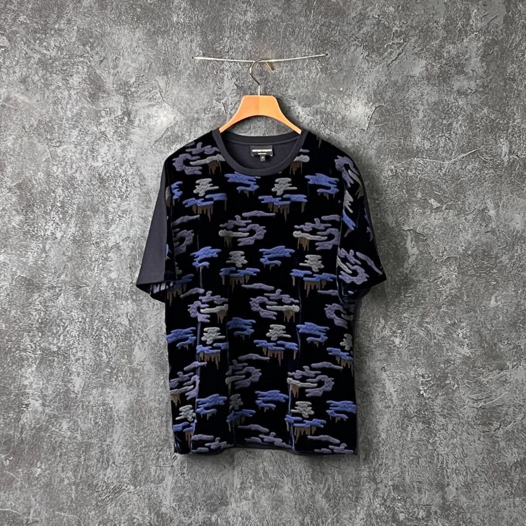 Armani Armani Embroidered T-Shirt s Men Size US S / EU 44-46 / 1 - 1 Thumbnail