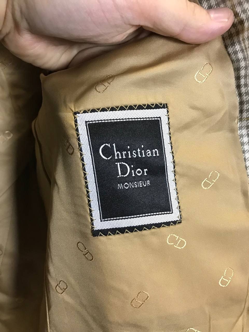 Christian Dior Monsieur Christian Dior Monsieur luxury designer vintage blazer Size 52R - 4 Thumbnail