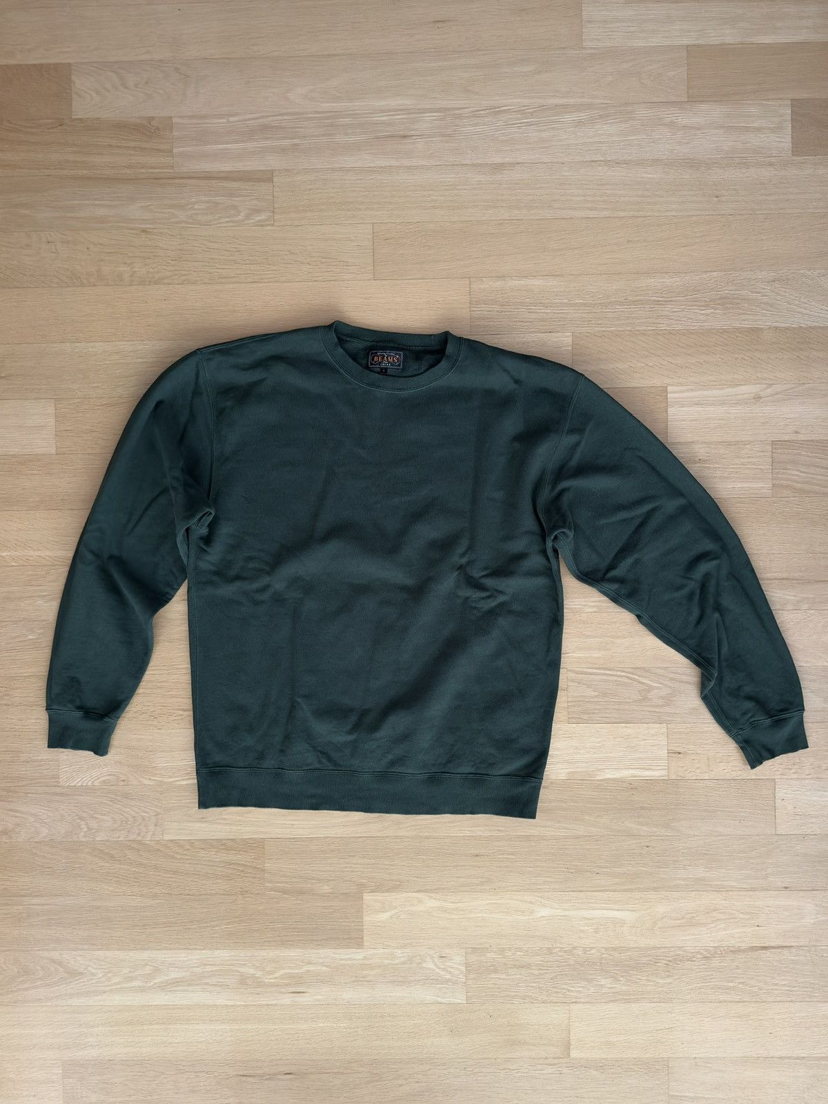 Beams Plus Beams Plus Crew Sweat Green 65 Size US L / EU 52-54 / 3 - 6 Thumbnail
