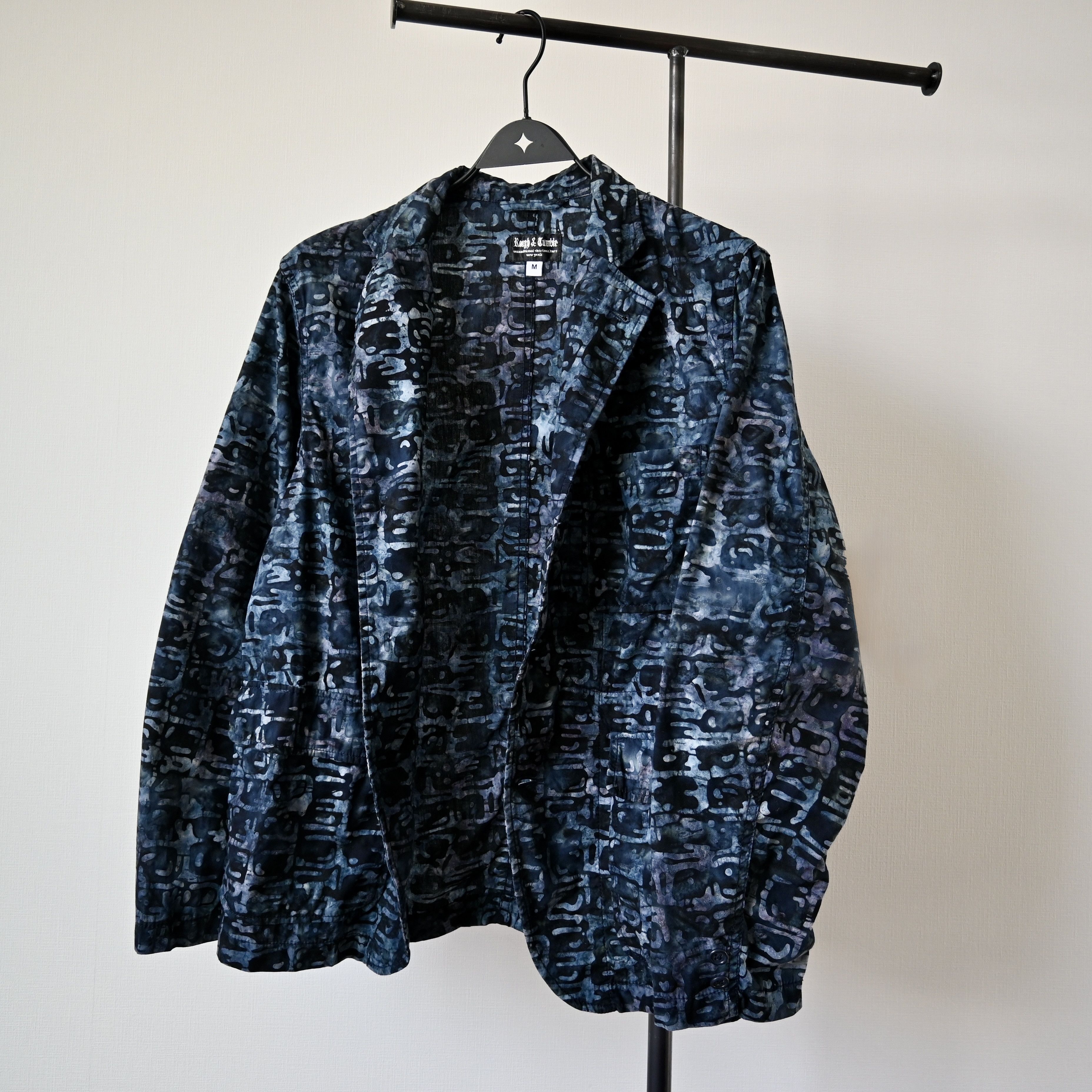 Rough & Tumble Rough & Tumble for Nepenthes batik tailored shirt jacket Size US S / EU 44-46 / 1 - 21 Thumbnail