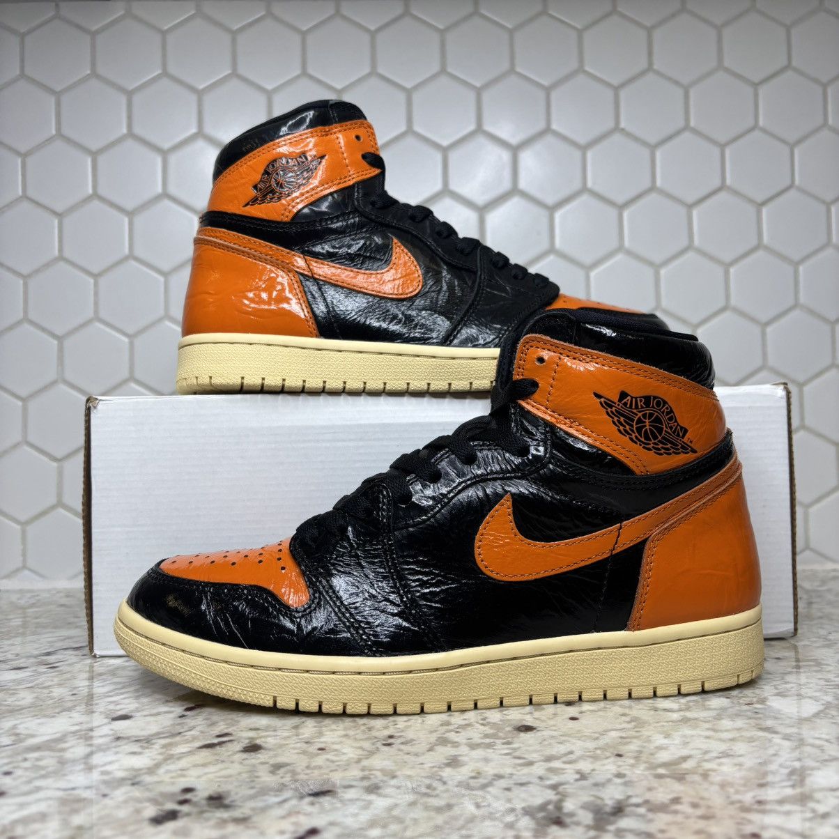 Jordan Brand Size 8-Jordan 1 High Shattered Backboard 3.0 Clean No Box Size US 8 / EU 41 - 1 Thumbnail