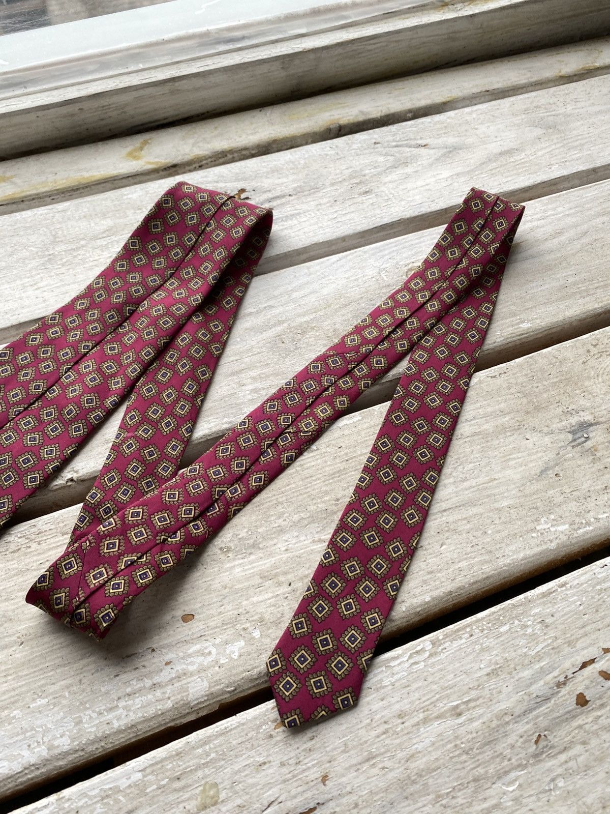 Designer × Stefano Ricci Stefano Ricci Men’s Tie Pure Silk Geometric Size ONE SIZE - 8 Thumbnail