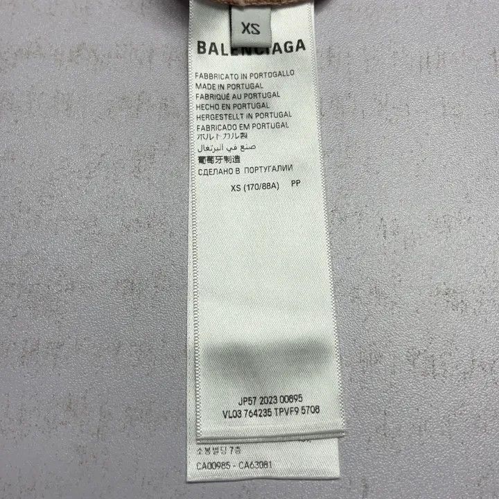Balenciaga Balenciaga Balenciaga Logo Print Crew Neck TShirt -2507 Size US XS / EU 42 / 0 - 4 Thumbnail