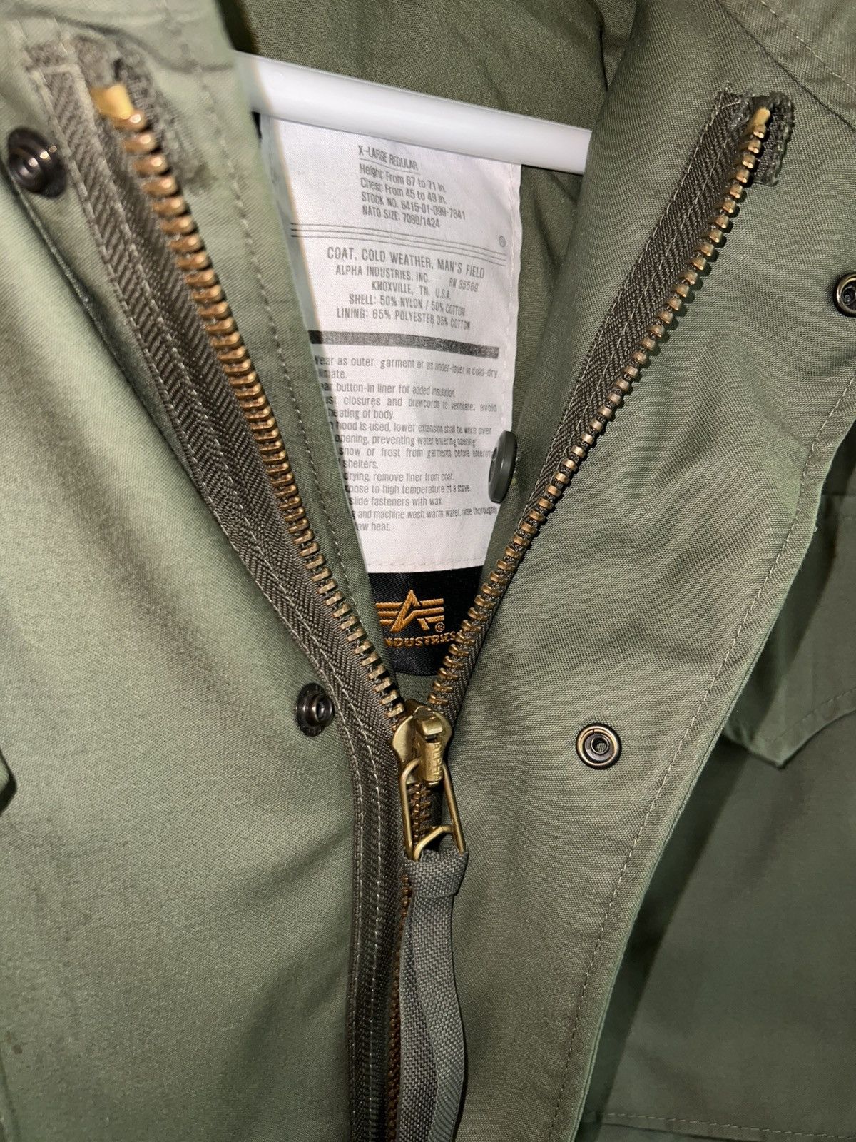 Alpha Industries Alpha Industries M65 Vintage jacket cropped Size US XL / EU 56 / 4 - 8 Thumbnail