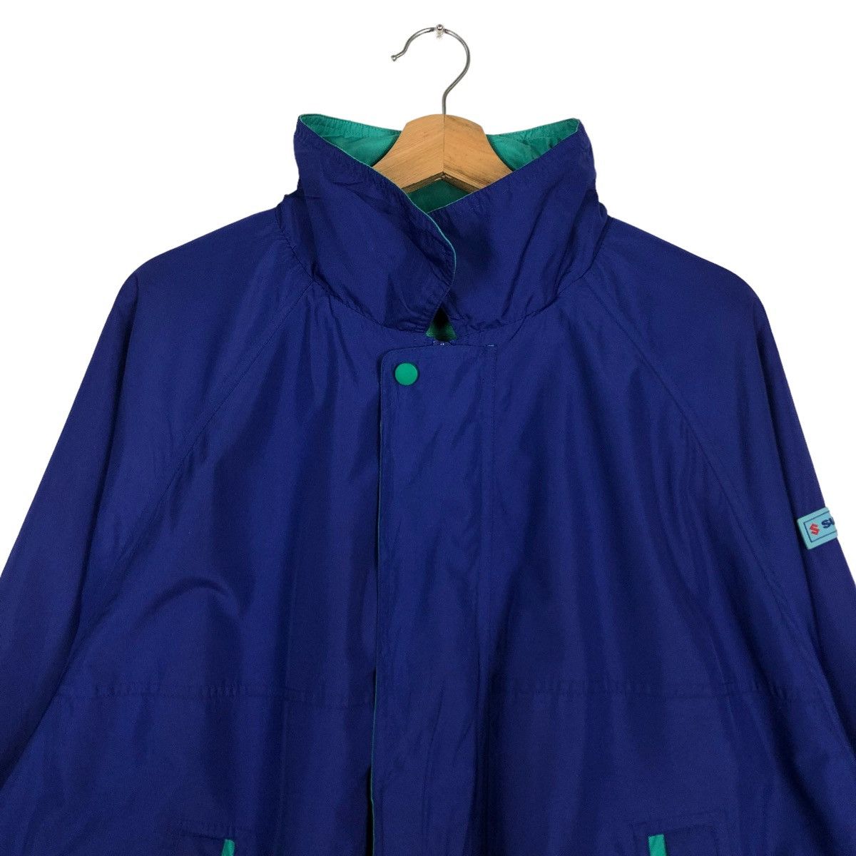 Japanese Brand 🔥90’s Vintage Bomber Jacket Racing Wear Suzuki Big Logo Size US L / EU 52-54 / 3 - 3 Thumbnail