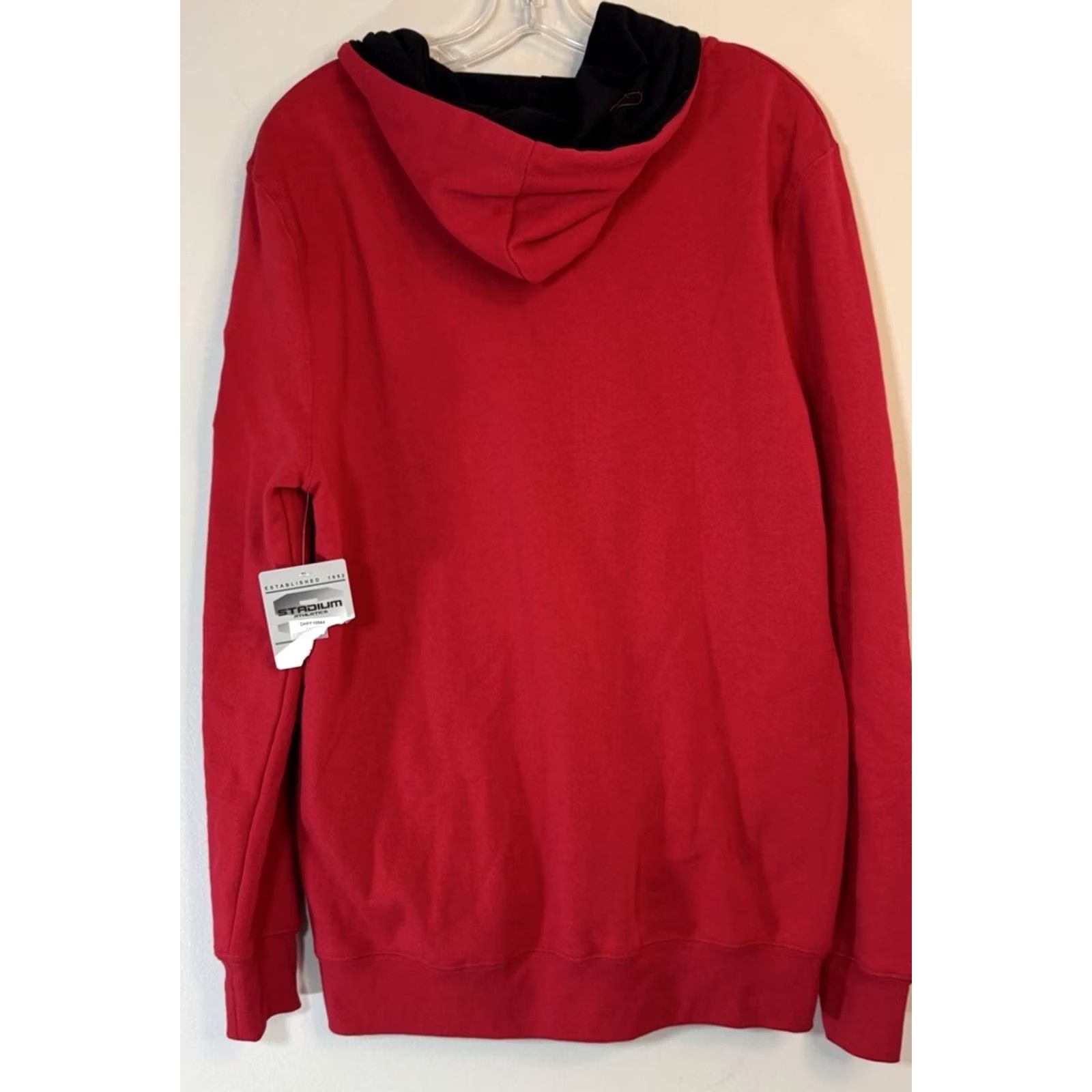 Vintage NC State Wolf Pack Stadium Mens L Red Full Zip Long Sleeve Hoodie Sweatshirt Size US L / EU 52-54 / 3 - 4 Thumbnail