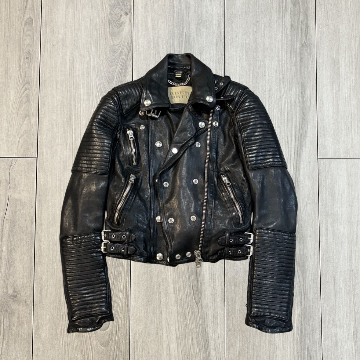 Burberry Burberry Brit Matthias Leather Biker Jacket | Grailed