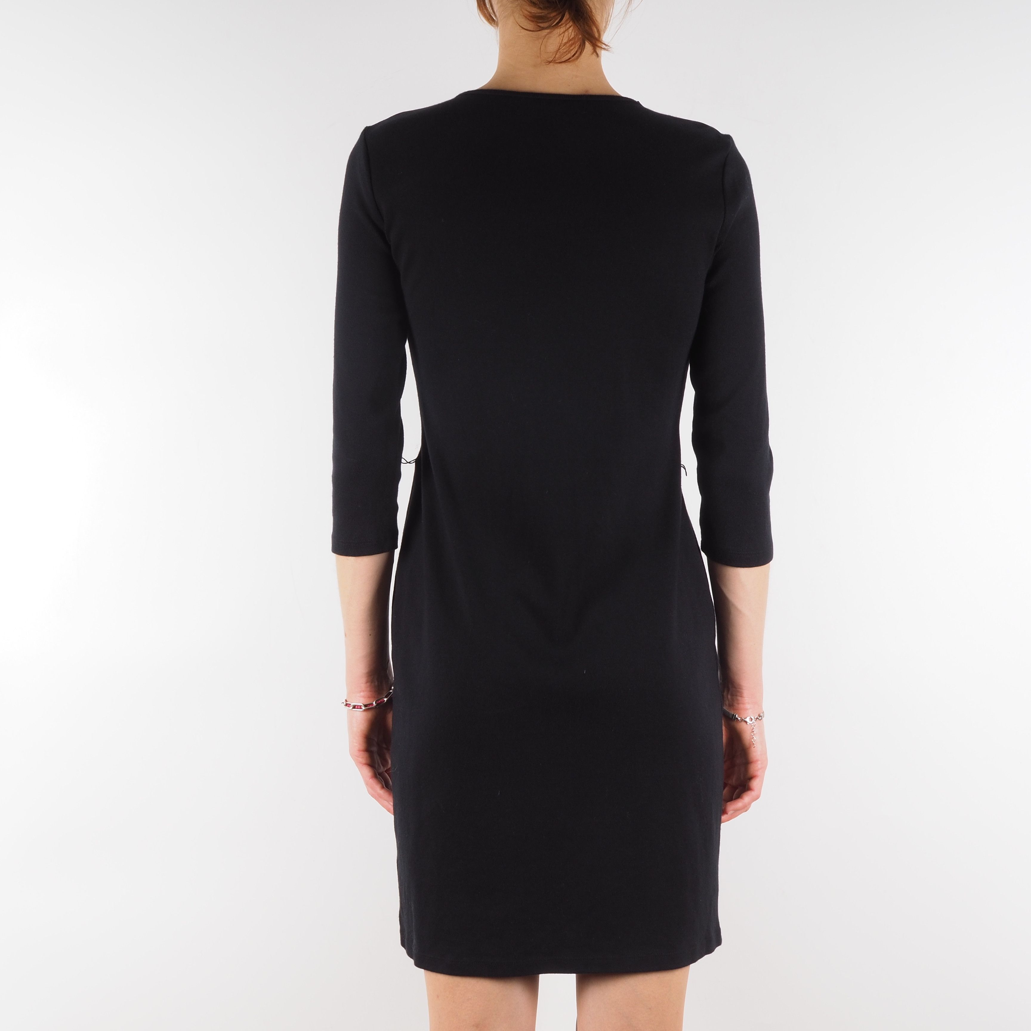 Lauren Ralph Lauren × Ralph Lauren × Vintage Lauren Ralph Lauren Black Half Sleeve Pencil Dress Size S / US 4 / IT 40 - 3 Thumbnail