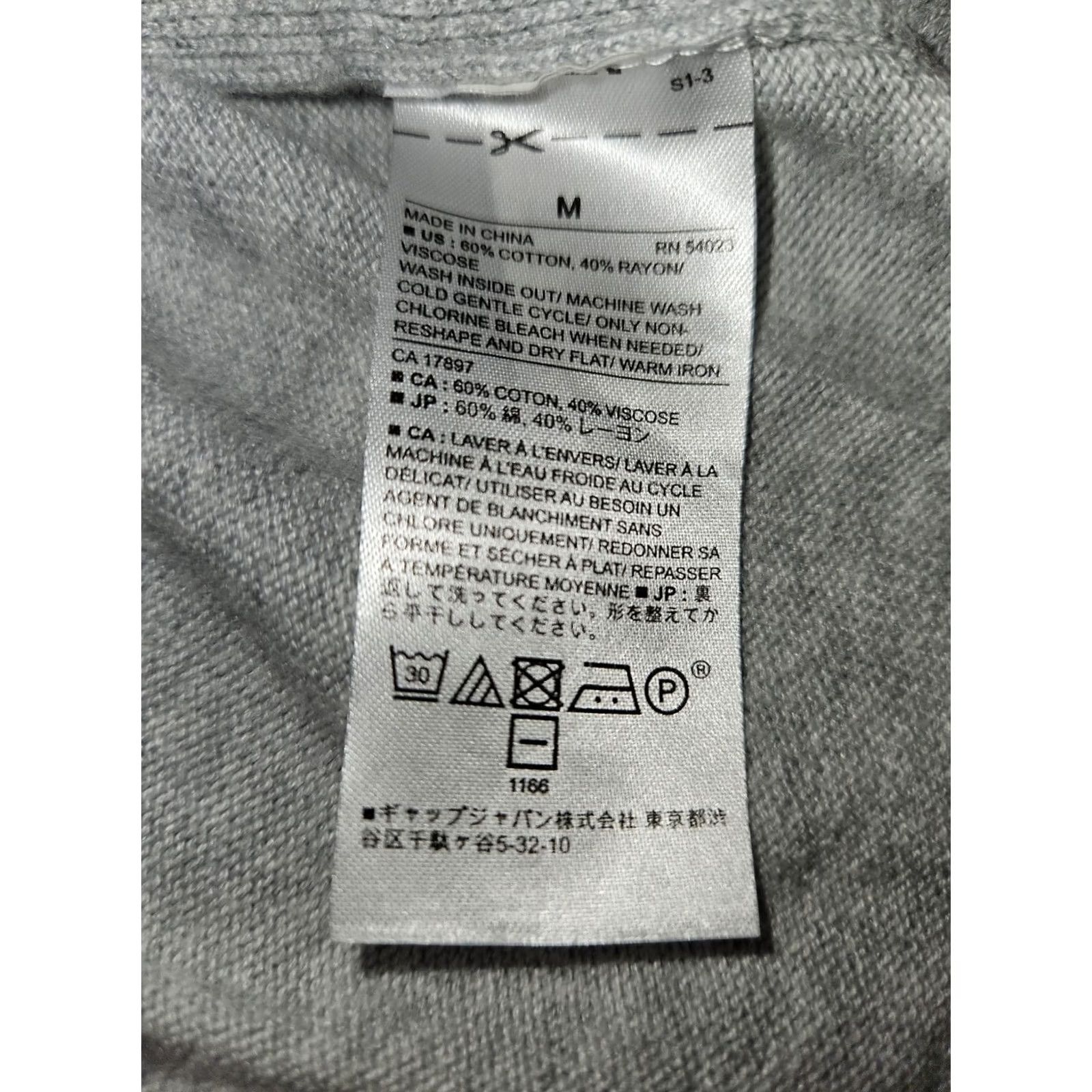 Banana Republic Banana Republic Open Front Cardigan Womens Medium Long Sleeve Gray Preppy Size M / US 6-8 / IT 42-44 - 7 Thumbnail