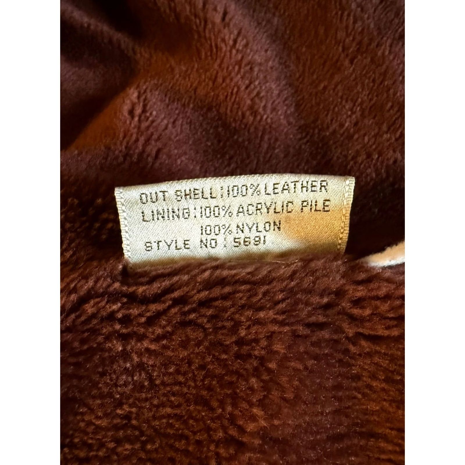 Vintage VINTAGE Berman's Leather Men's Brown Lined Button Front Jacket - 44 Size, Regular, Over Coat Size US S / EU 44-46 / 1 - 8 Thumbnail