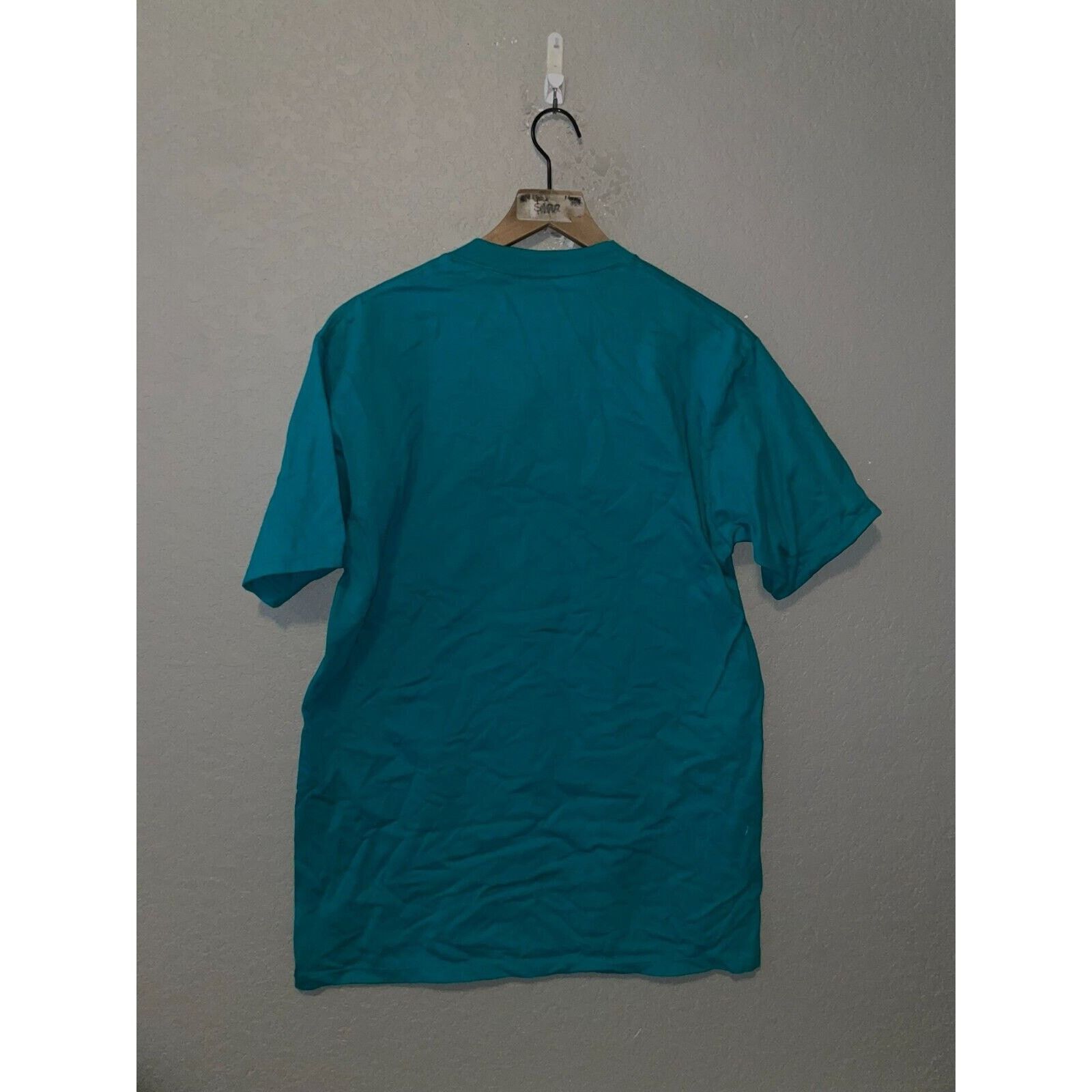 Jerzees Vintage Grand Teton Shirt Teal Tee Stained VTG 90s Large Size US L / EU 52-54 / 3 - 6 Thumbnail