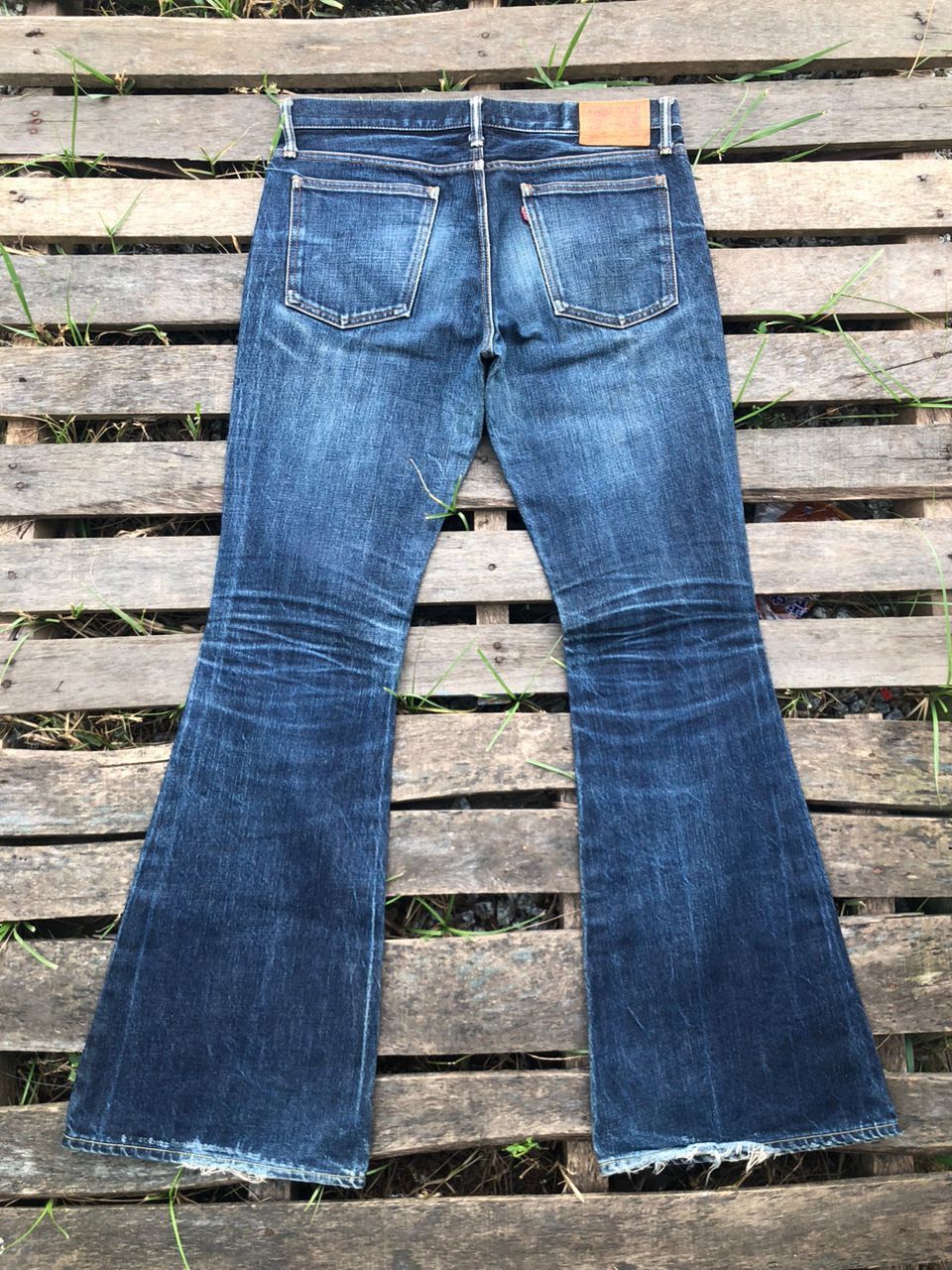 Burgus Plus Burgus Plus Hinoya Japan Denim Jeans Bootcut Size US 33 - 2 Thumbnail