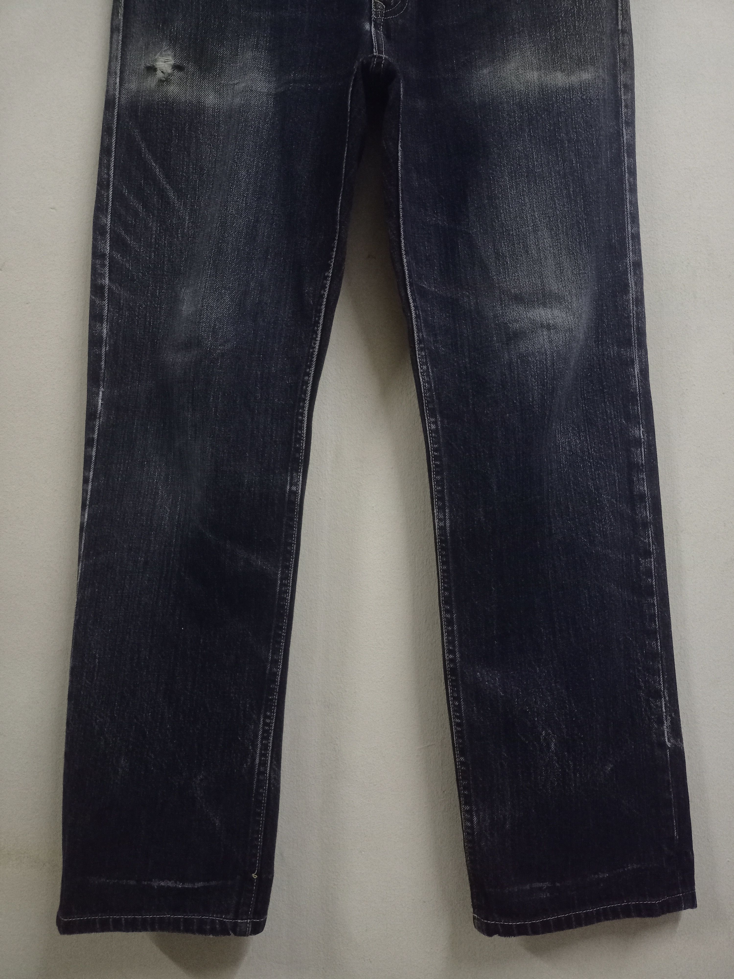Japanese Brand Vintage Japanese Brand Mud Wash Loose Jeans Size US 32 / EU 48 - 6 Thumbnail