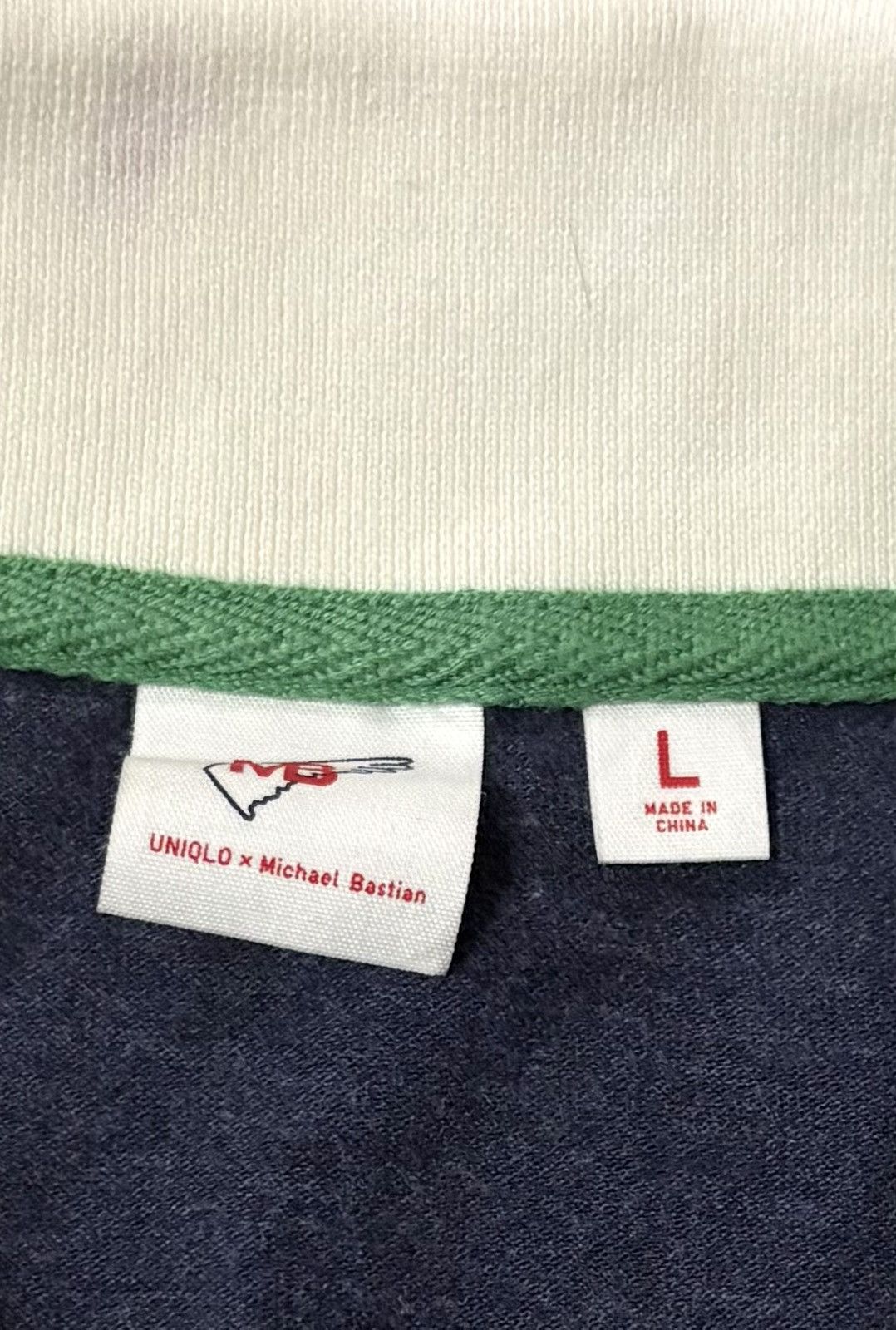 Michael Bastian Michael Bastian X UNIQLO Striped Vneck Polo Tee Size US M / EU 48-50 / 2 - 5 Thumbnail