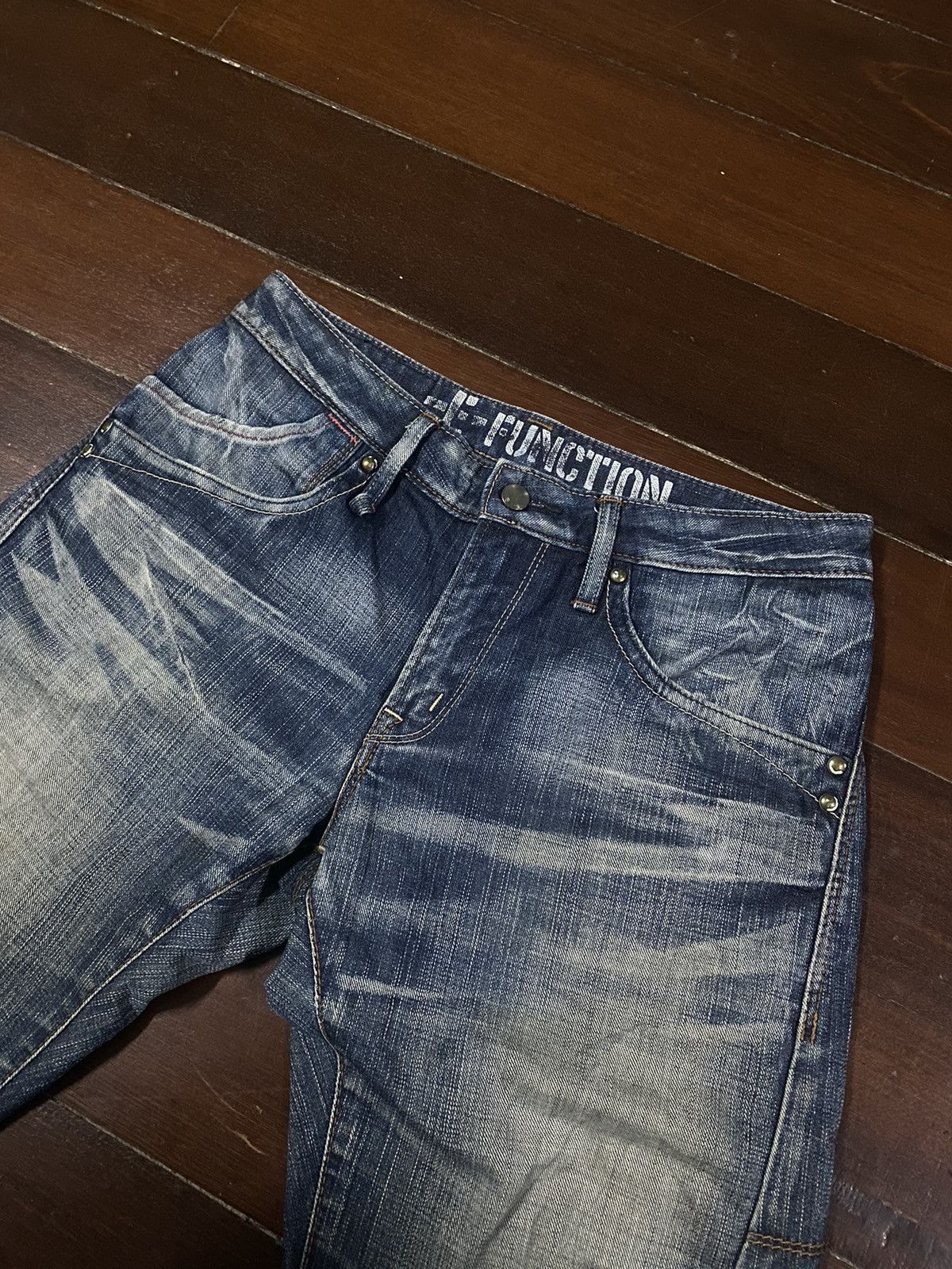 Edwin × Japanese Brand FIRE 🔥 EDWIN E-FUNCTION CURVE FLARE JEANS Size US 32 / EU 48 - 10 Thumbnail