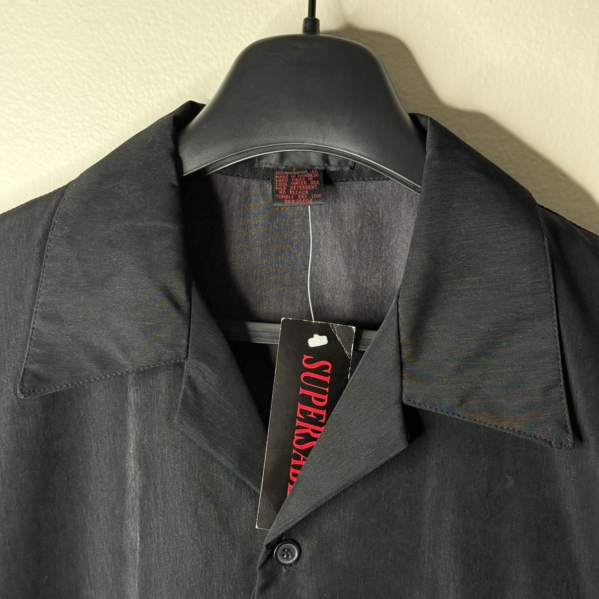 Other Supersaber Flame Shirt Las Vegas Point Zero Black Orange L Size US L / EU 52-54 / 3 - 8 Thumbnail