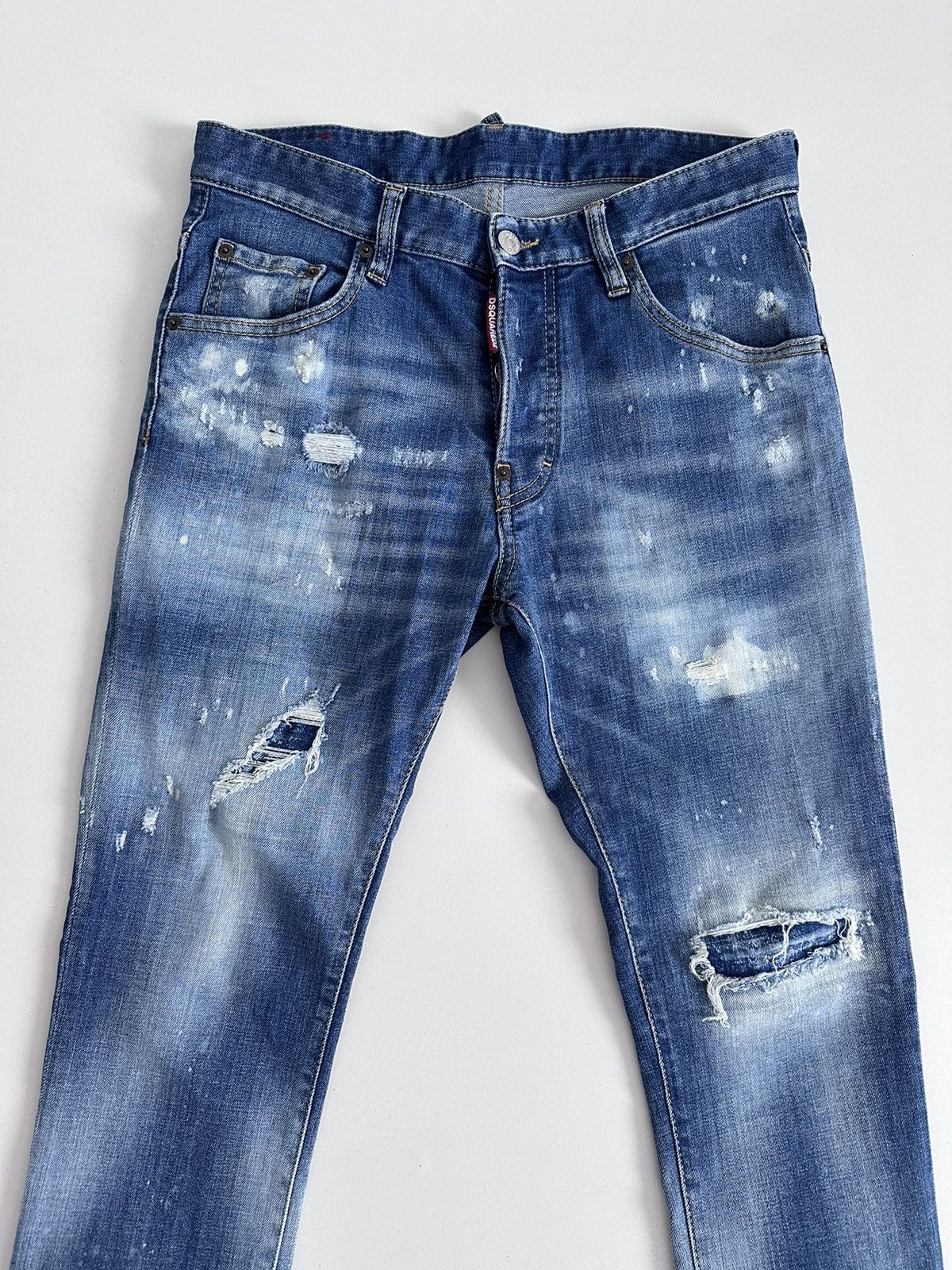 Dsquared2 Dsquared2 Jeans Men Skater Jeans Navy Blue Size 46 Size US 30 / EU 46 - 3 Thumbnail