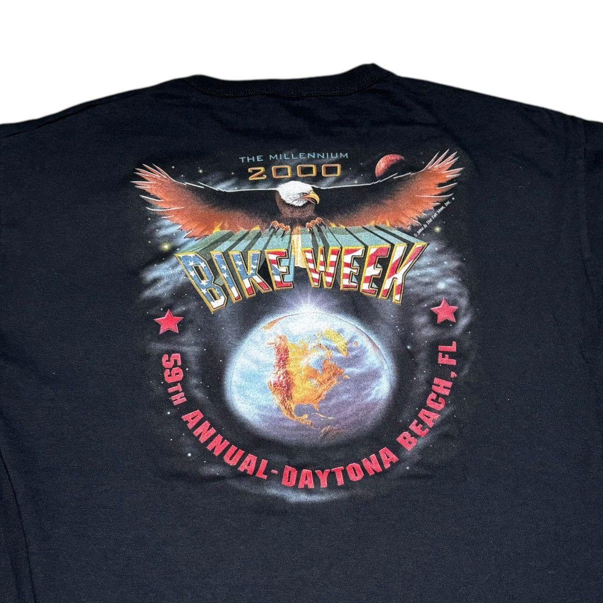 Russell Athletic × Vintage Vintage 2000 Daytona Bike Week Shirt Adult Large Size US L / EU 52-54 / 3 - 4 Thumbnail