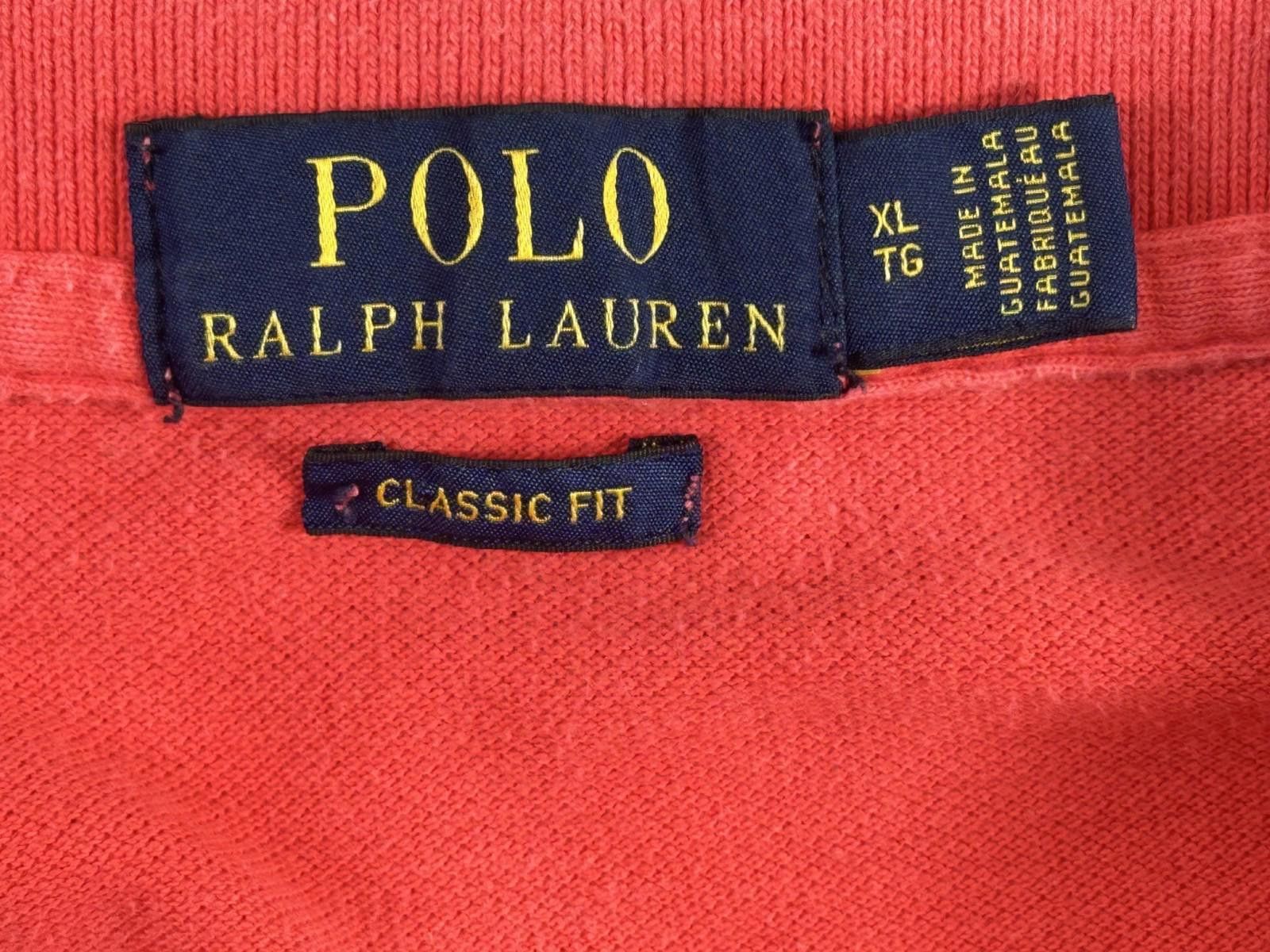 Polo Ralph Lauren Polo Ralph Lauren Men's XL Red Classic Fit Polo Shirt Size US XL / EU 56 / 4 - 7 Thumbnail