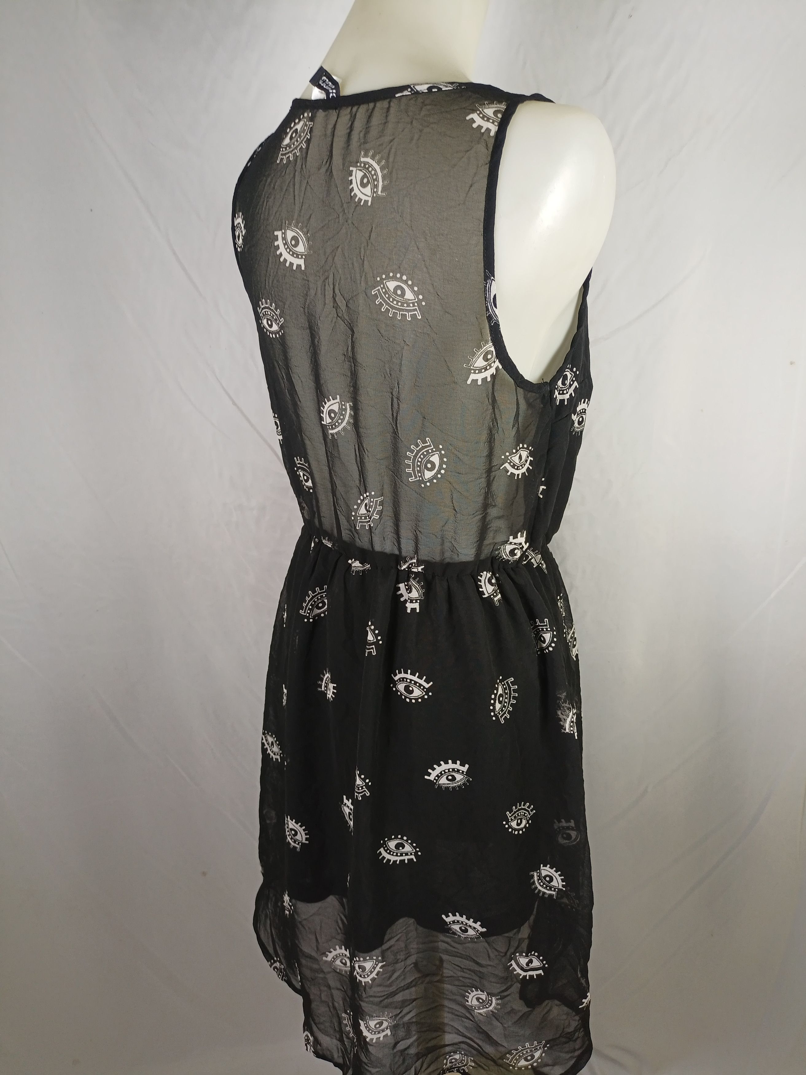 Divided × H&M × Japanese Brand H&M Divided Black All Seeing Eye Dress Sleeve less Size M / US 6-8 / IT 42-44 - 17 Thumbnail
