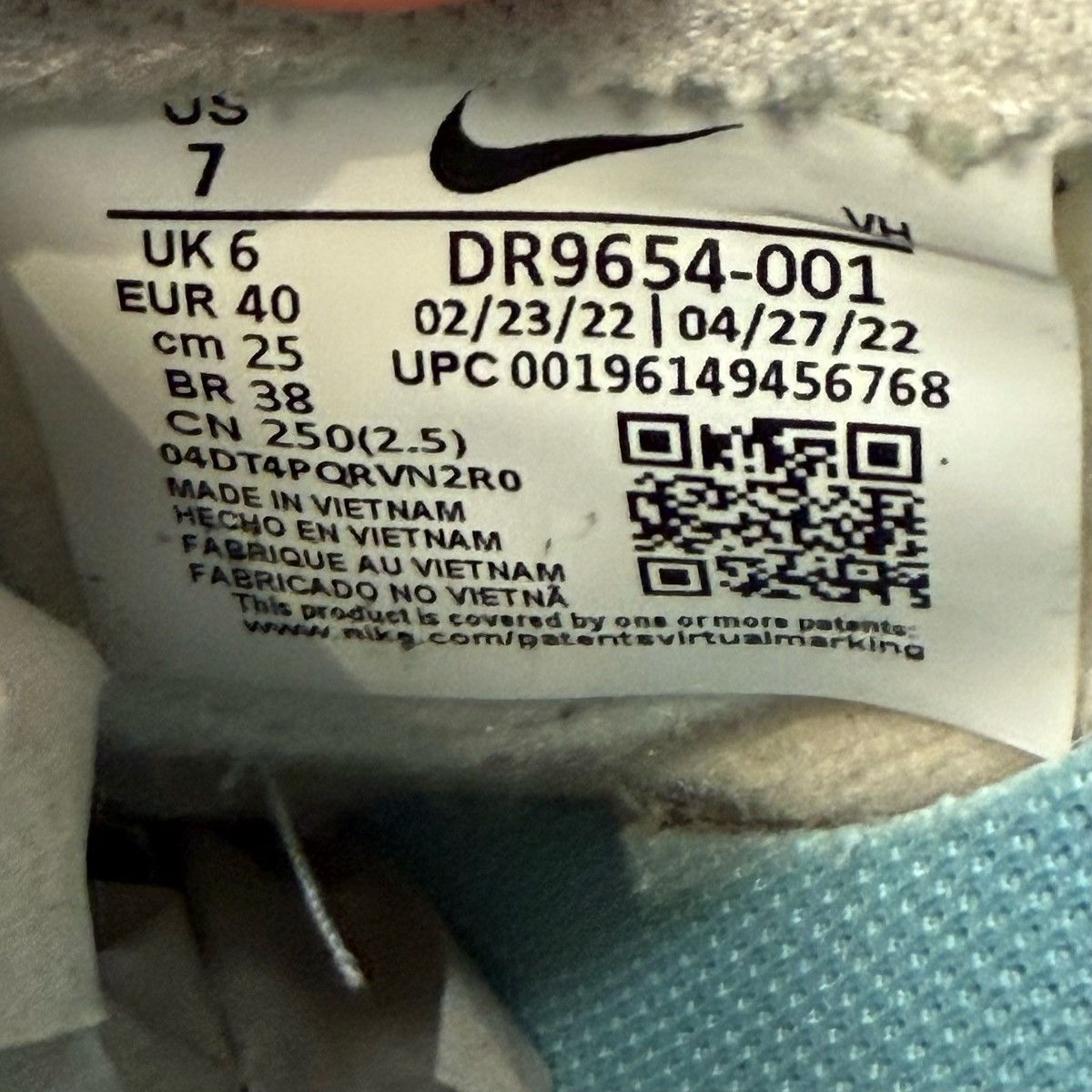 Nike Size 7 - Nike Dunk Low Grey Lottery Pack SE DR9654-001 Size US 7 / EU 40 - 6 Thumbnail