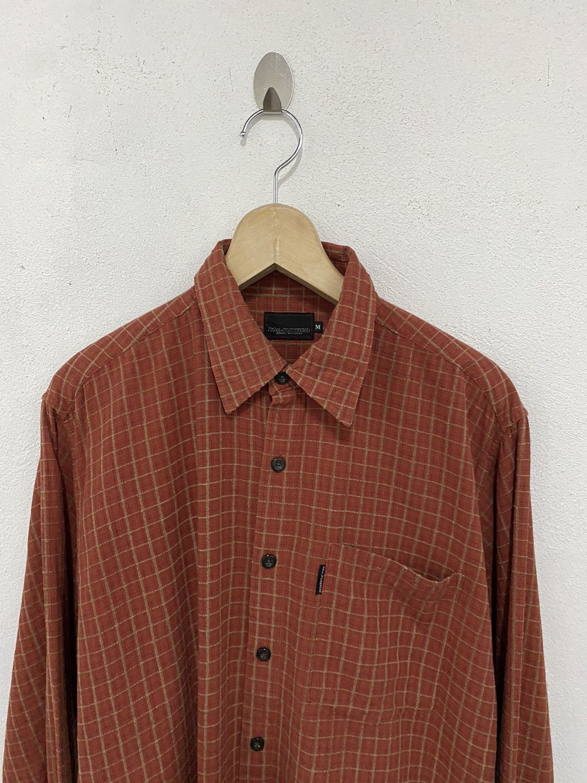 Flannel × Mr. Junko Mr.Junko Plaid Tartan Flannel Shirt Size US M / EU 48-50 / 2 - 3 Thumbnail