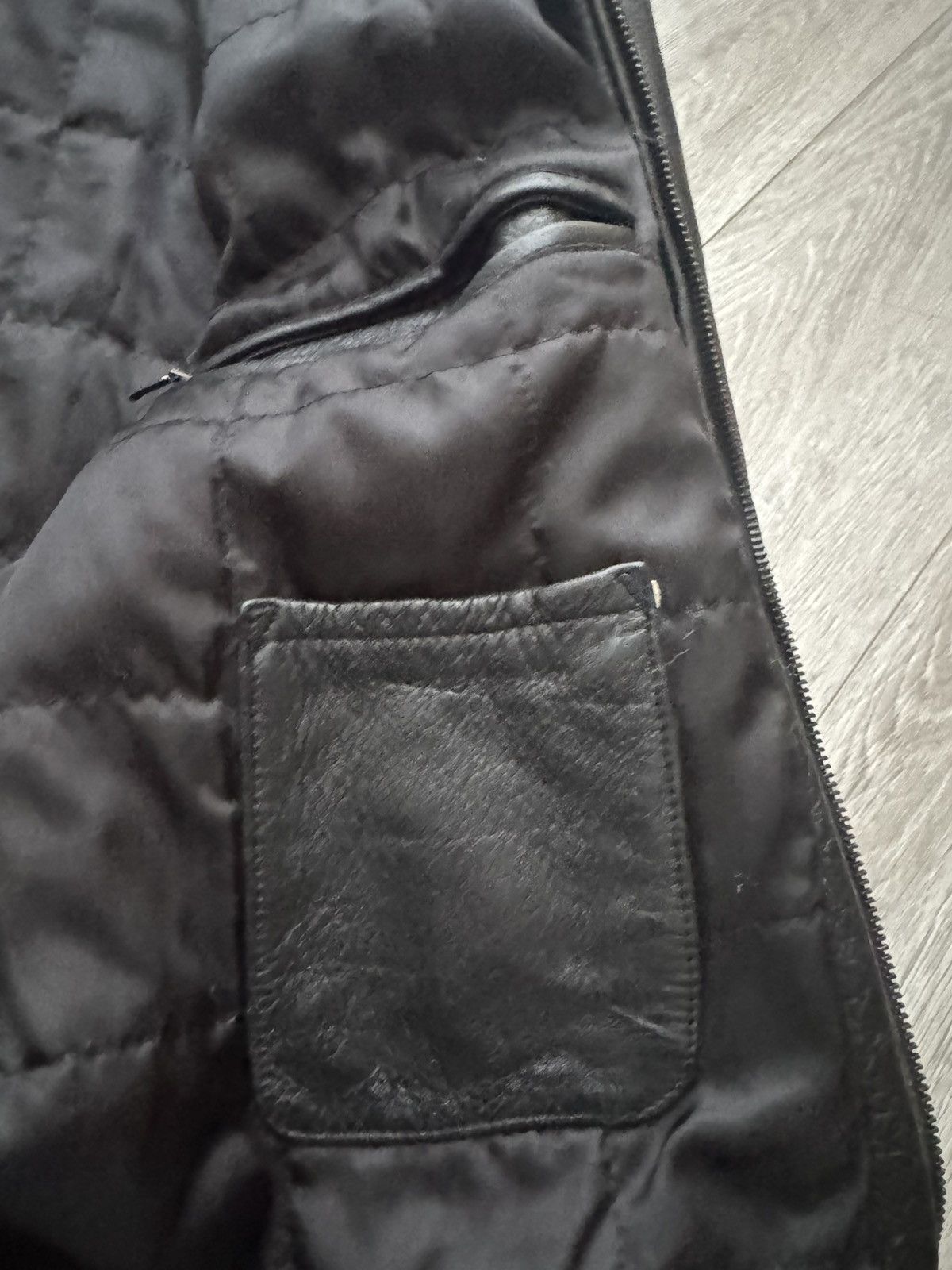Genuine Leather Leonardo Sportiva Vintage Real Leather Jacket Size US XL / EU 56 / 4 - 12 Thumbnail