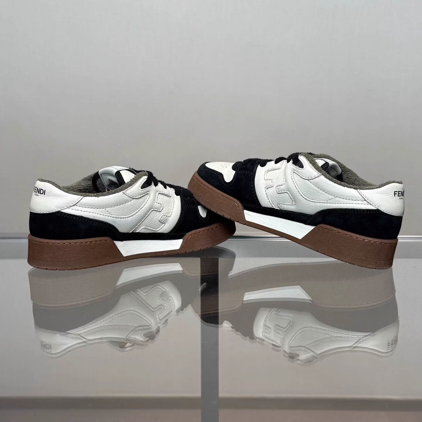 Fendi FENDI Match Black/White/Brown UK5 (39) 99 Size US 8 / IT 38 - 6 Thumbnail
