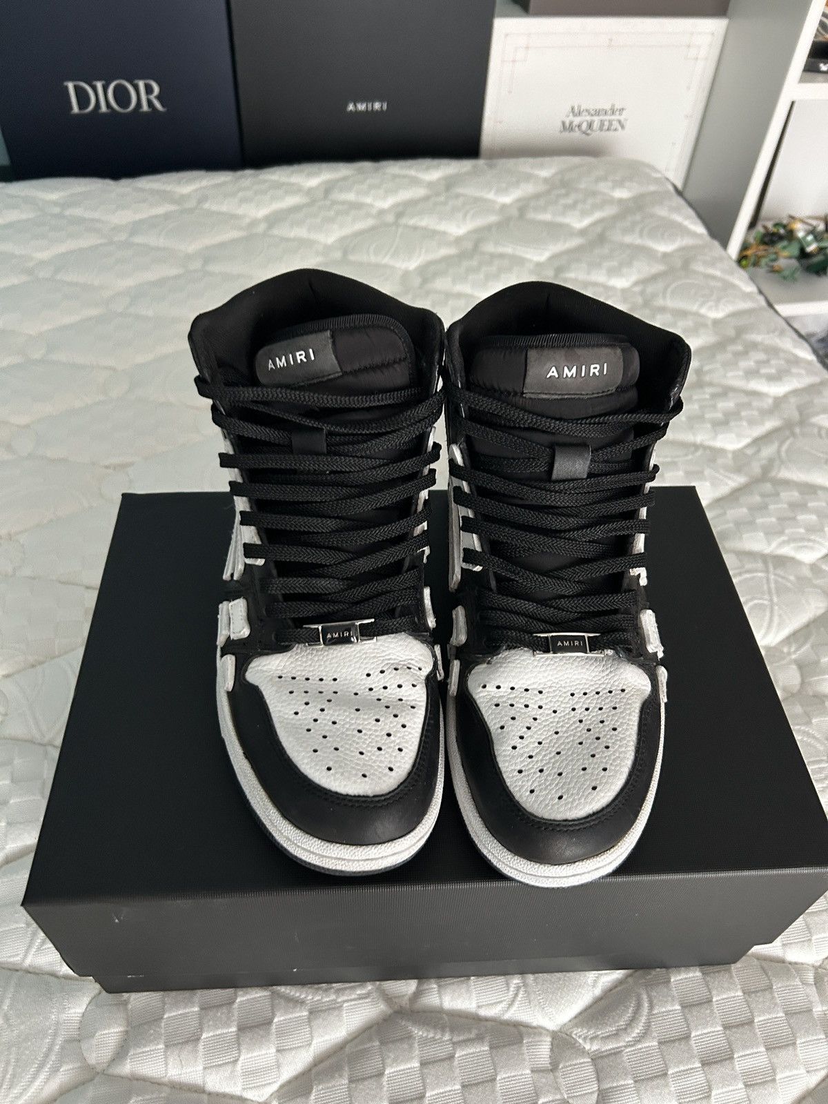 Amiri Amiri Skeleton High-Top Sneaker Size US 6 / IT 36 - 4 Thumbnail
