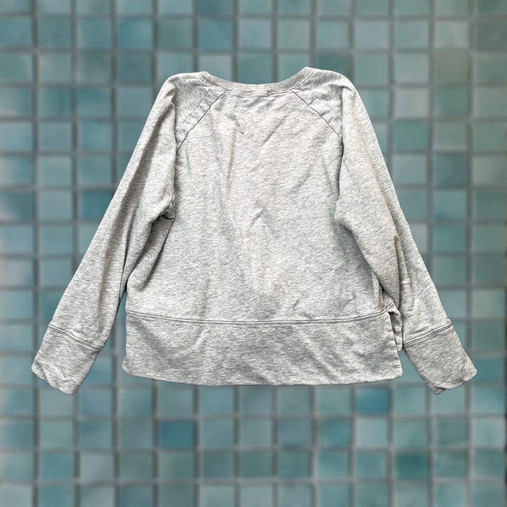 Alex Mill Alex Mill Sweatshirt Womens Medium Gray Heathered Cotton Terry Lined Side Slits Size M / US 6-8 / IT 42-44 - 1 Thumbnail
