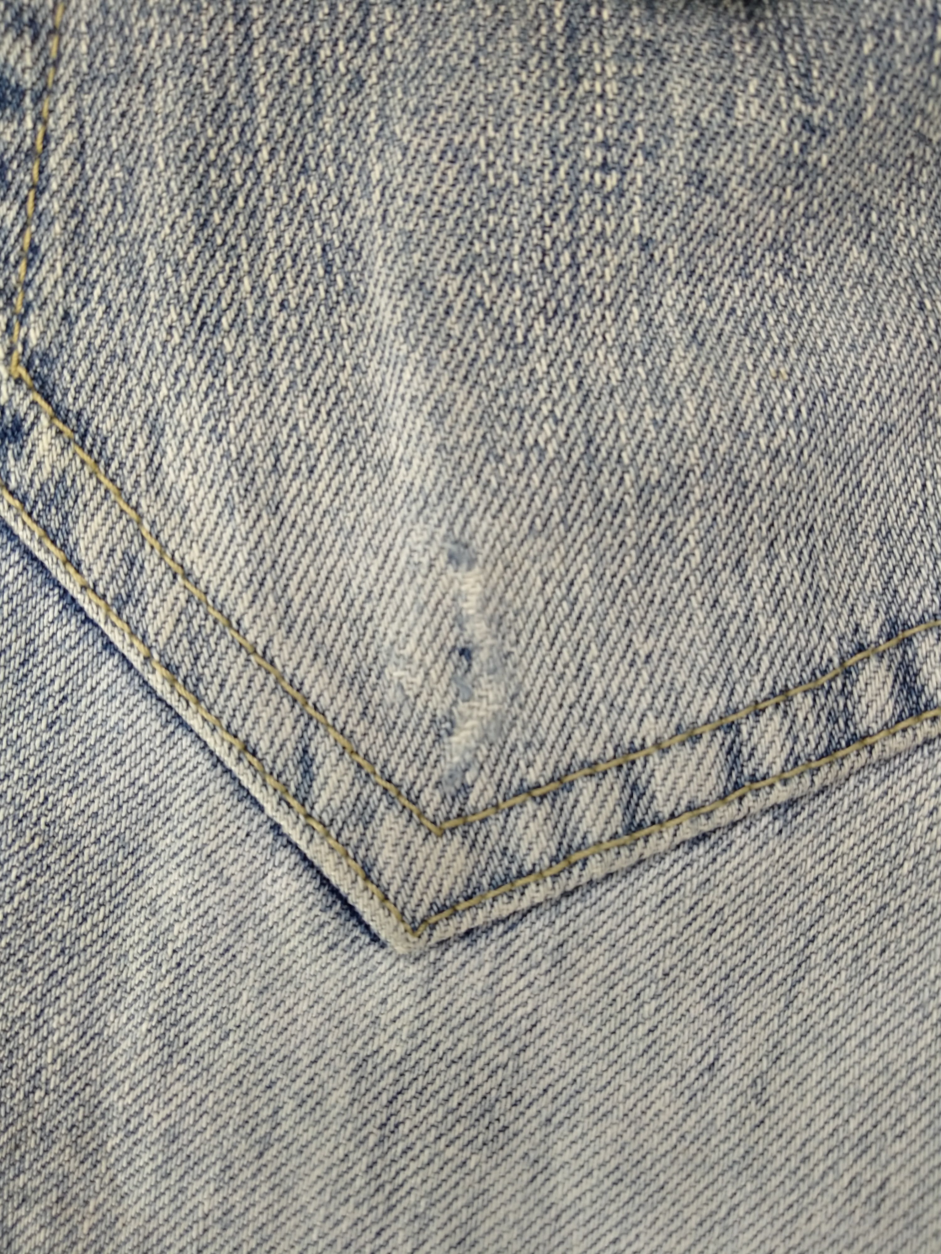 Hysteric Glamour Lucky Store Japanese Brand Distressed Patch 31x31 JN043 Size US 31 - 14 Thumbnail