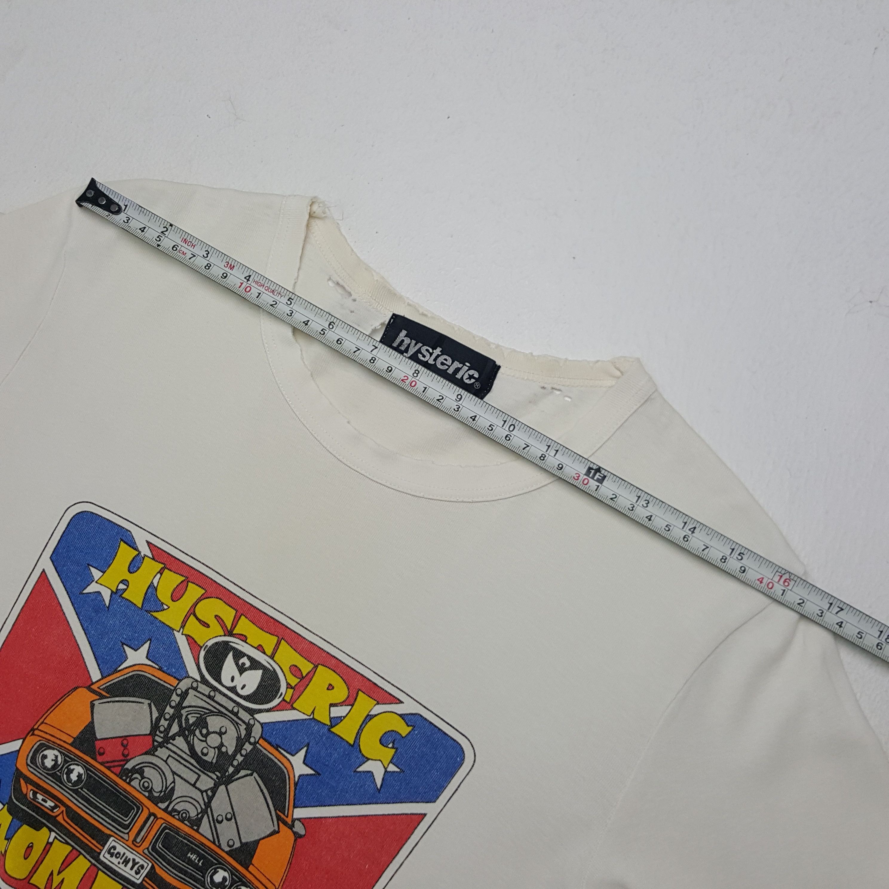 Hysteric Glamour × Vintage Vintage Hysteric Glamour 440 Magnum Tshirt Size US S / EU 44-46 / 1 - 6 Thumbnail