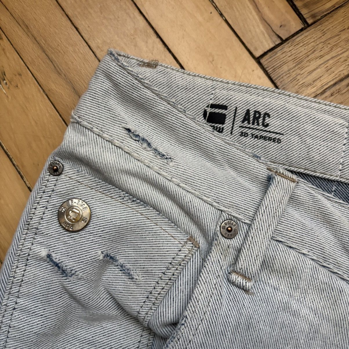 G-Star × Hysteric Glamour G-Star Raw Arc 3D Tapered Restored Denim Jeans Japan Style Size US 35 - 7 Thumbnail