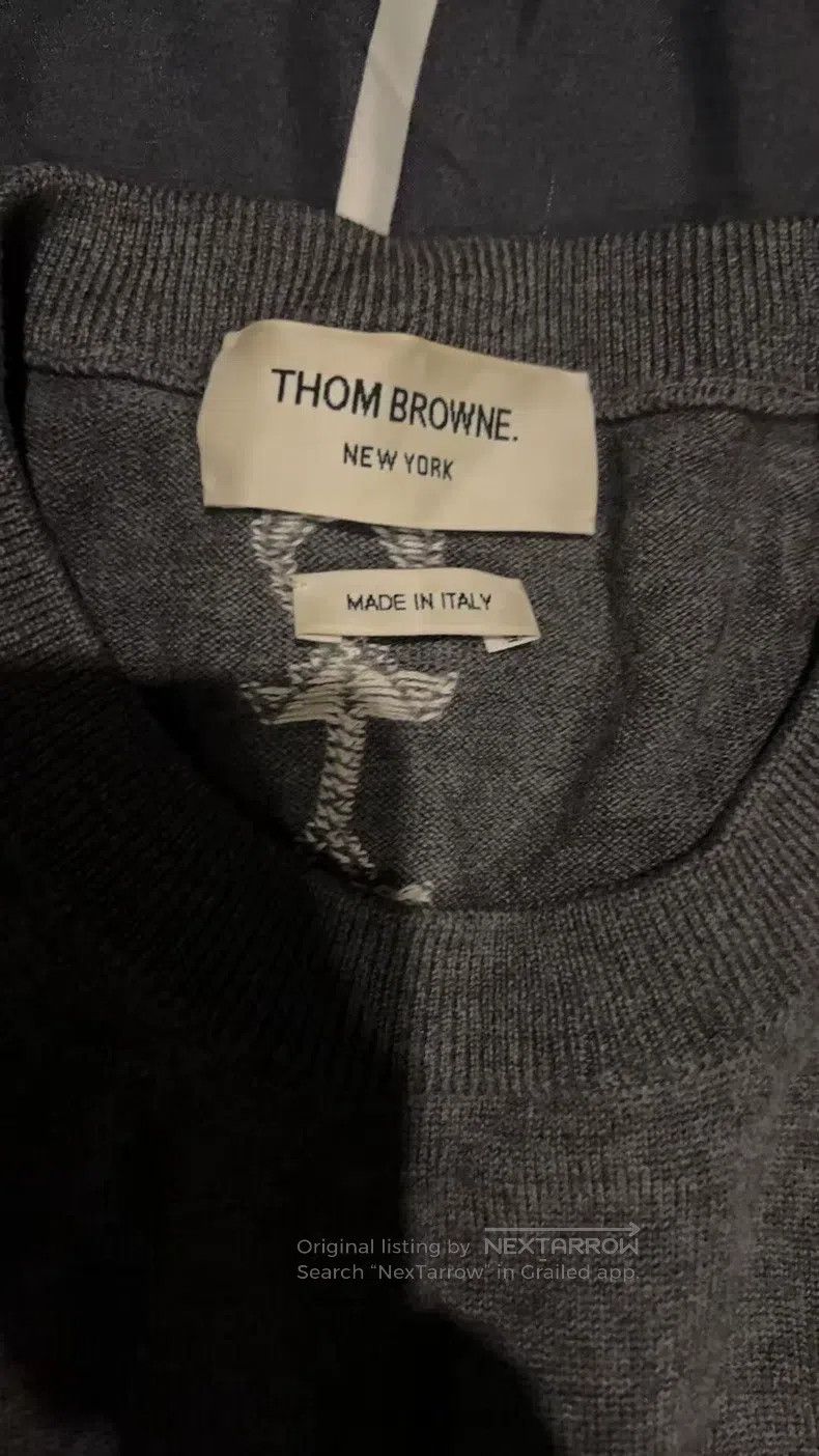 Thom Browne Thom Browne Matchstick sweater Size US M / EU 48-50 / 2 - 3 Thumbnail