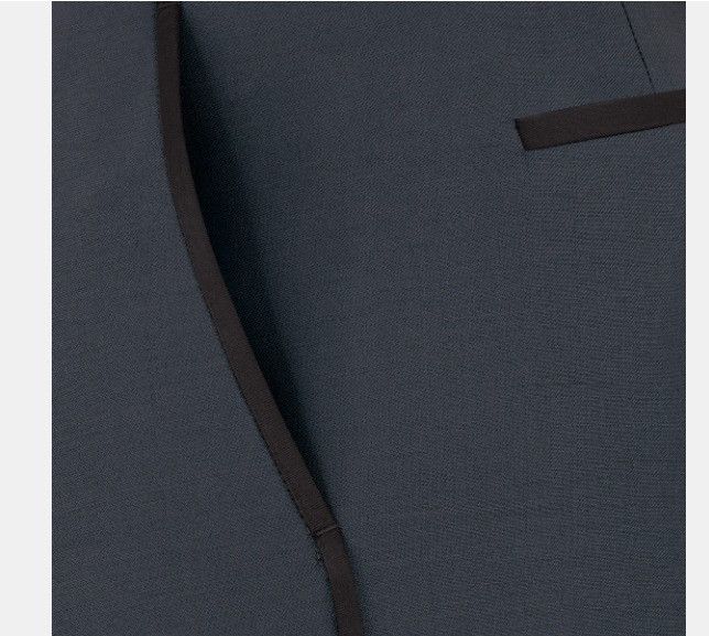 Dior o1w1db10125 Wool Mohair Twill Pant in Blue Size US 32 / EU 48 - 3 Thumbnail